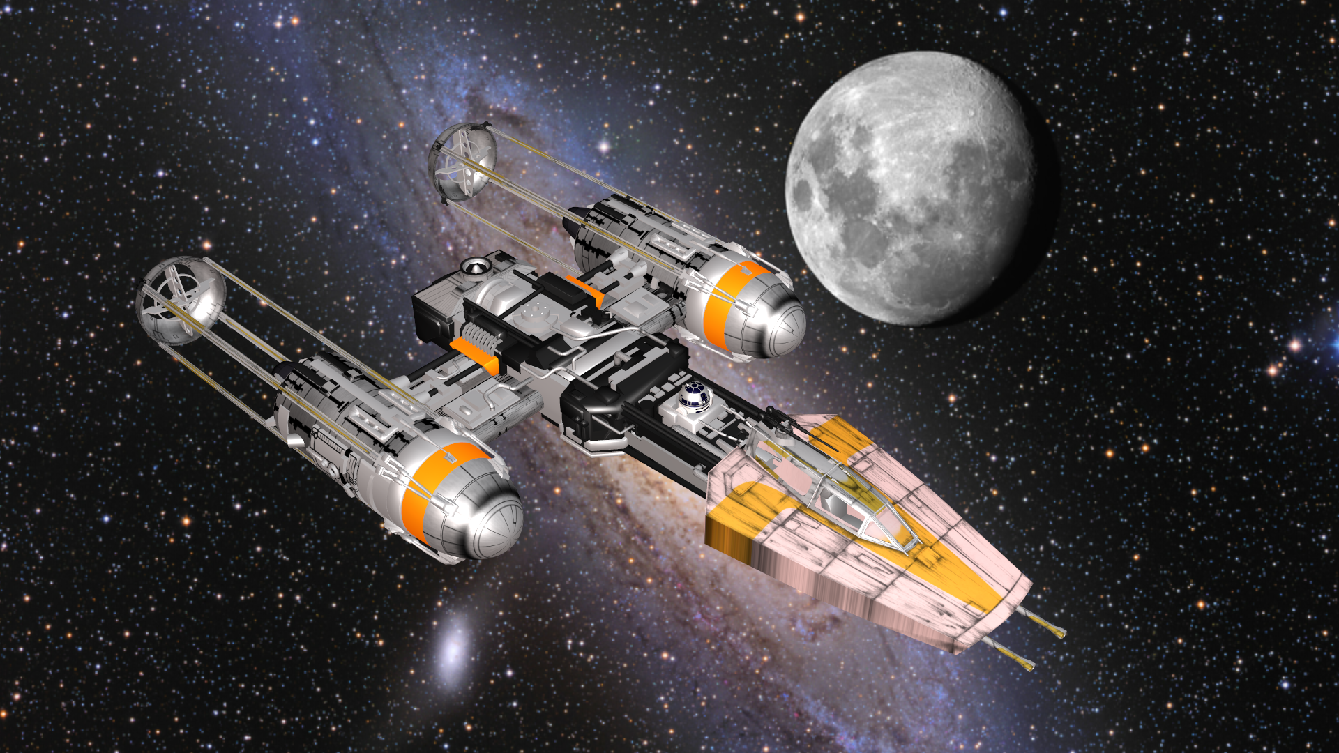 DL Y Wing StarFighter