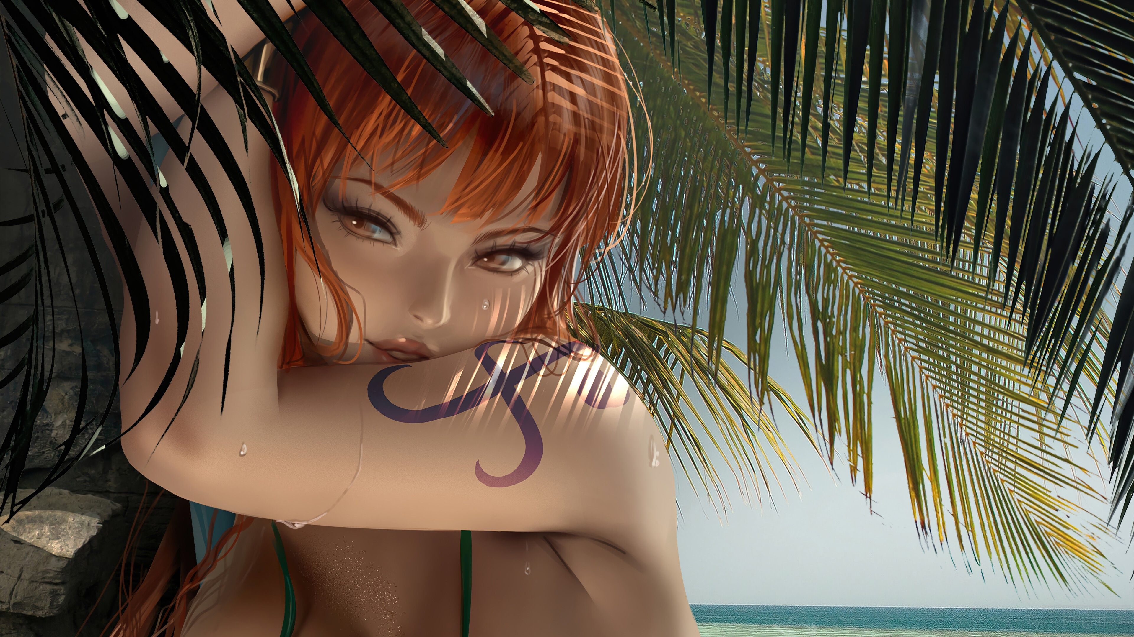 Nami, One Piece, Anime, Girls 4k wallpaper. Mocah HD Wallpaper