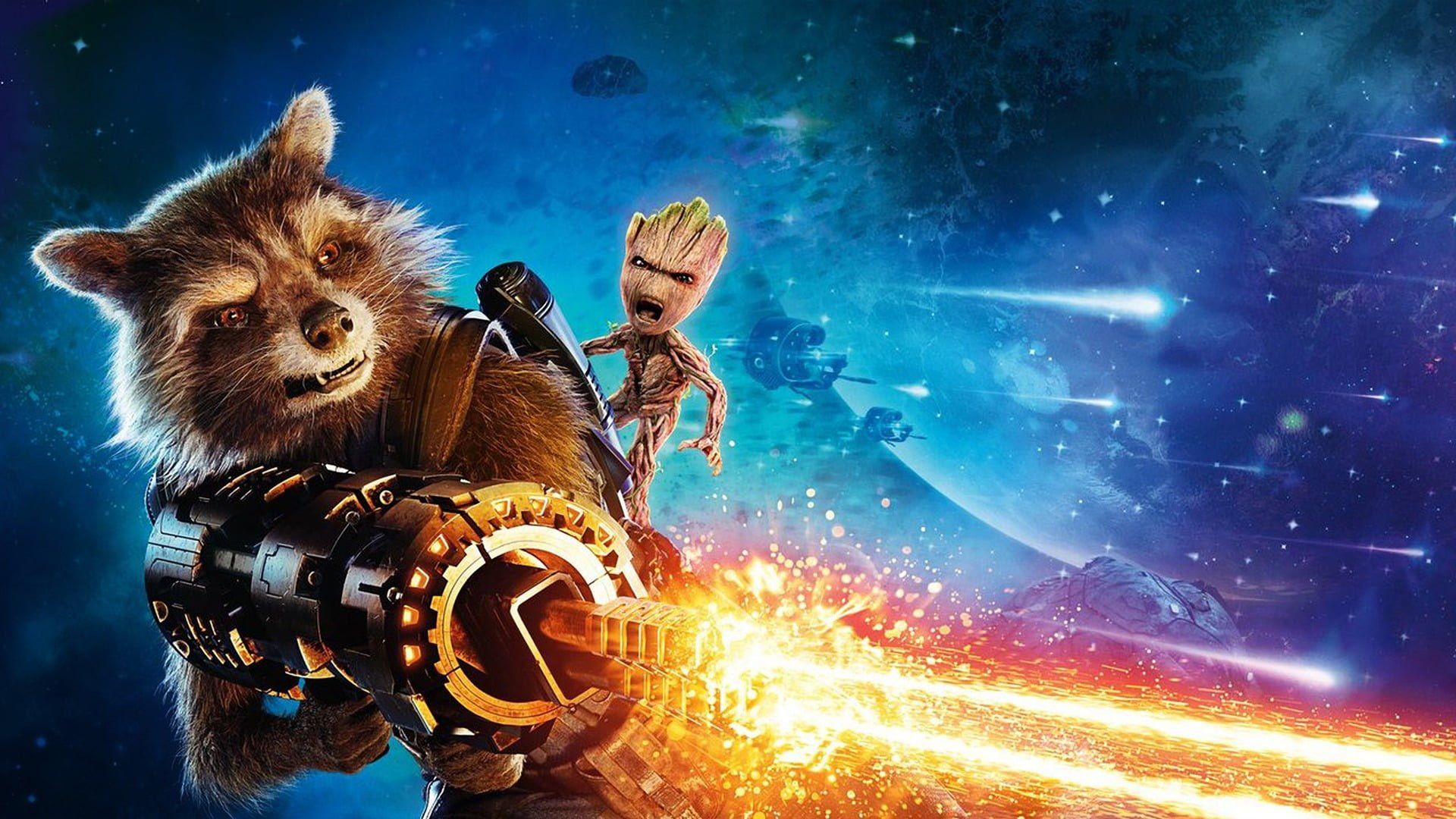 Guardians of The Galaxy Rocket and Groot digital wallpaper, Guardians of the Galaxy Vol. 2 • Wallpaper For You HD Wallpaper For Desktop & Mobile