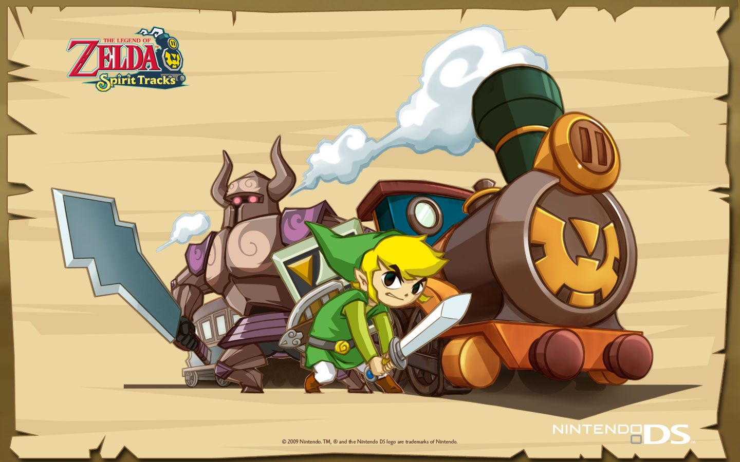 Most viewed The Legend Of Zelda: Spirit Tracks wallpaperK Wallpaper