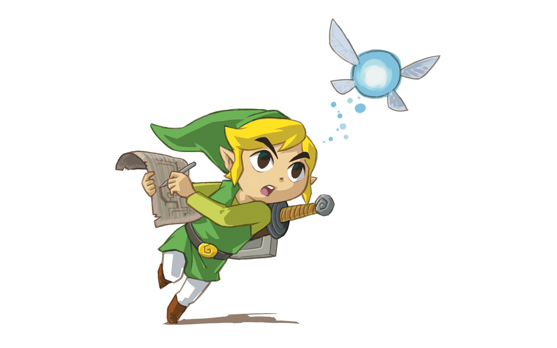 Video Game The Legend Of Zelda Spirit Tracks Wallpaper:1920x1200