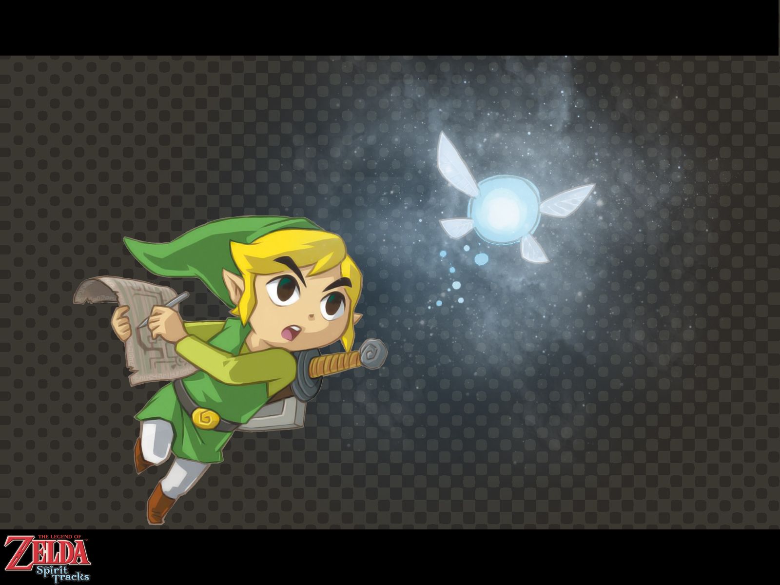 LOZ Wallpaper 3: Spirit Tracks By M Acie K