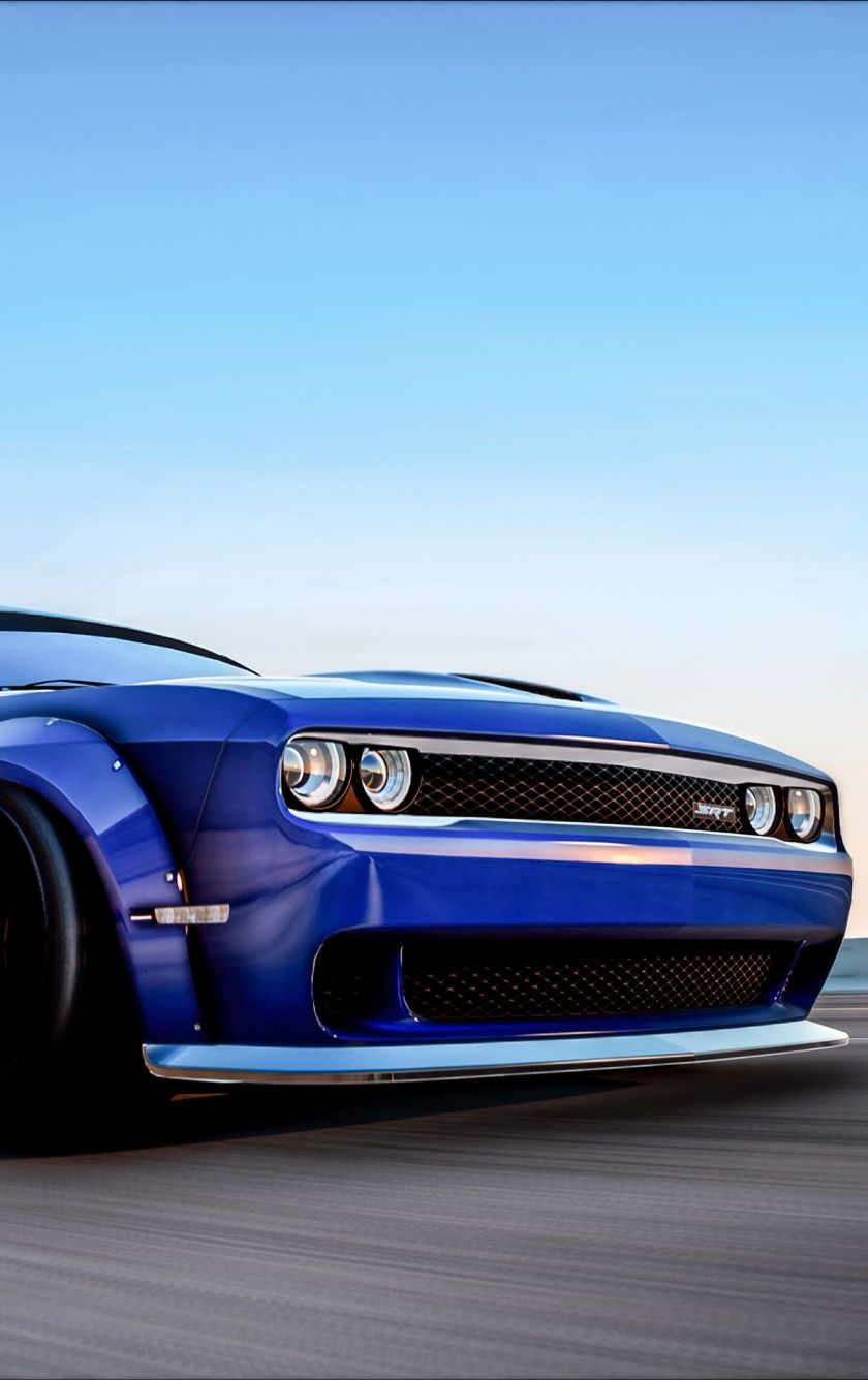 Download wallpaper 840x1336 dodge challenger hellcat, gta v, video game, iphone 5, iphone 5s, iphone 5c, ipod touch, 840x1336 HD background, 22210