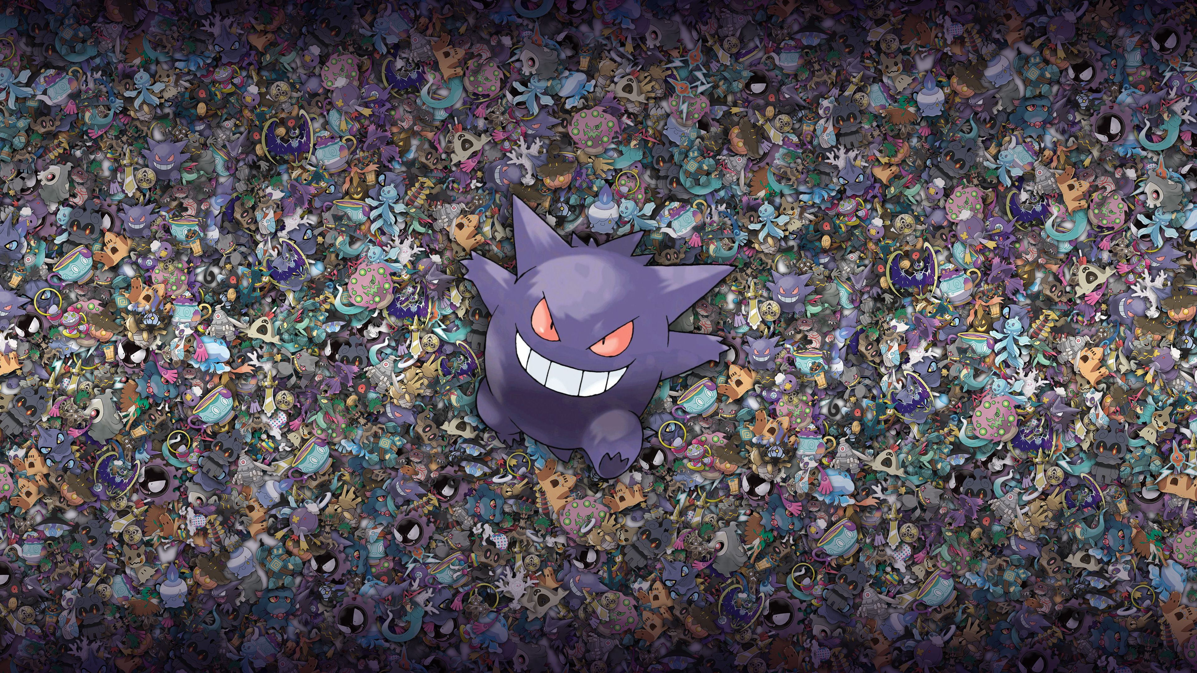 King of Ghosts 4K Wallpaper OC ish