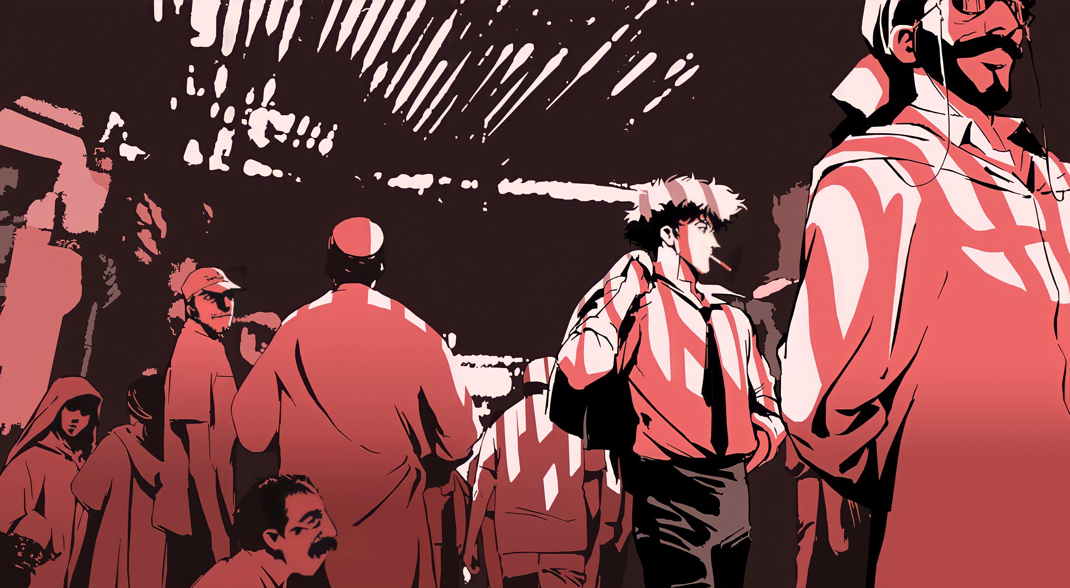 In need of 4K like suuuper HD cowboy bebop wallpaper. Been rocking this one for a while now