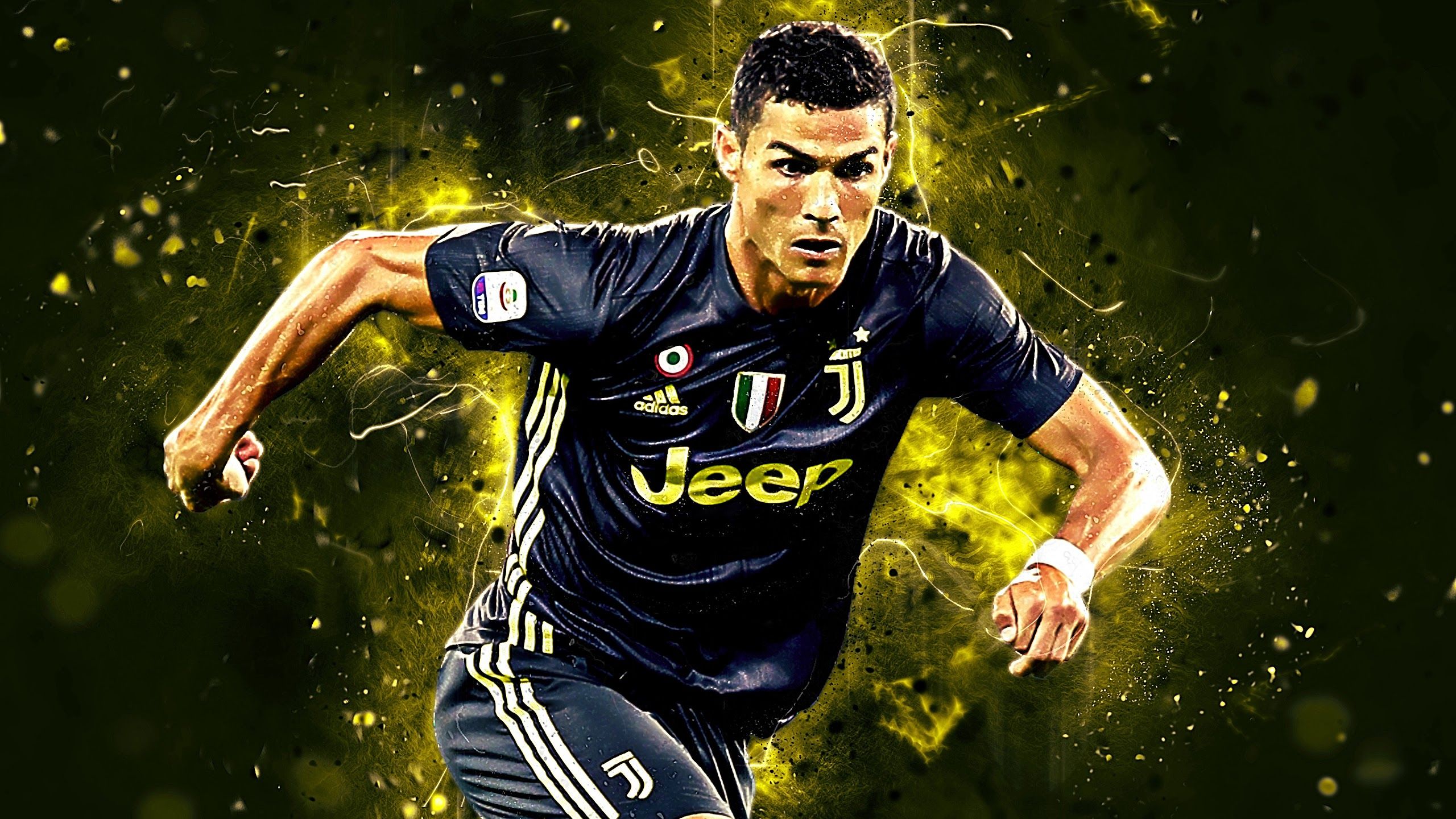 Cristiano Ronaldo Football 4K Wallpaper
