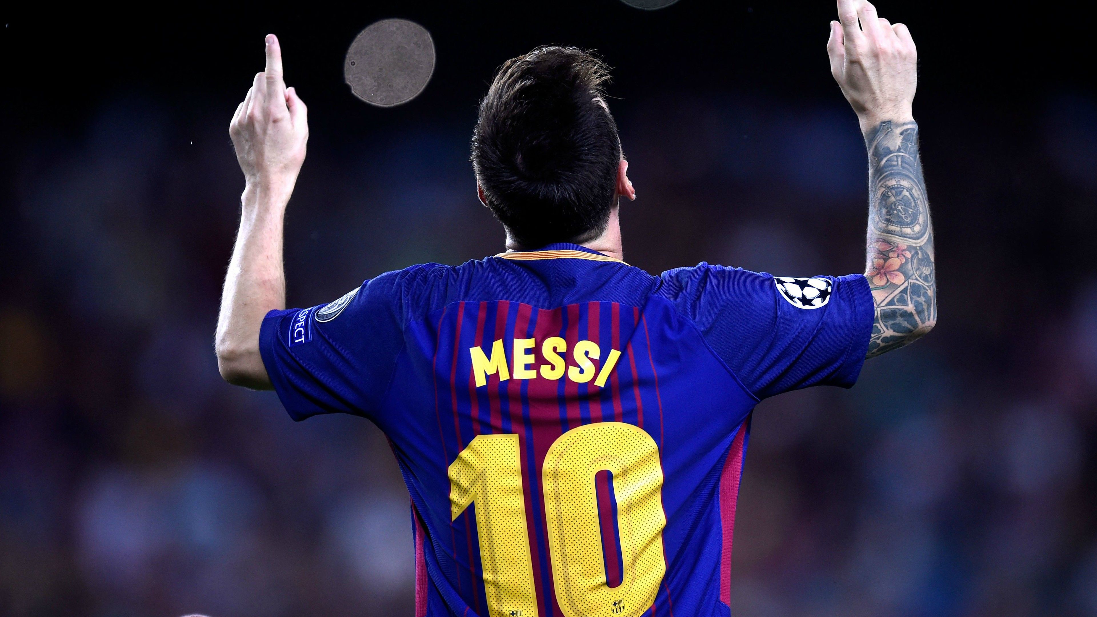 Lionel Messi 4K Wallpaper, Football player, Argentinian, Goal, FC Barcelona, Sports