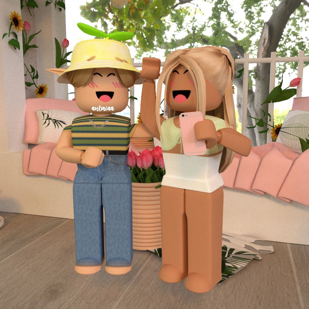 Boy and girl roblox HD wallpapers