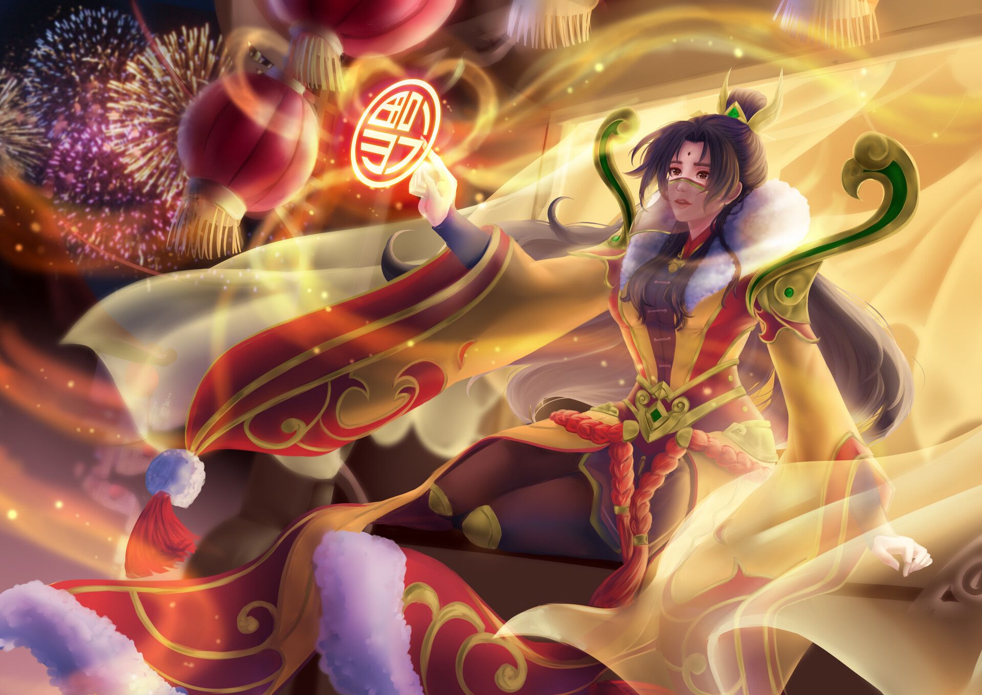 Tokuraart - Yi Chinese new year