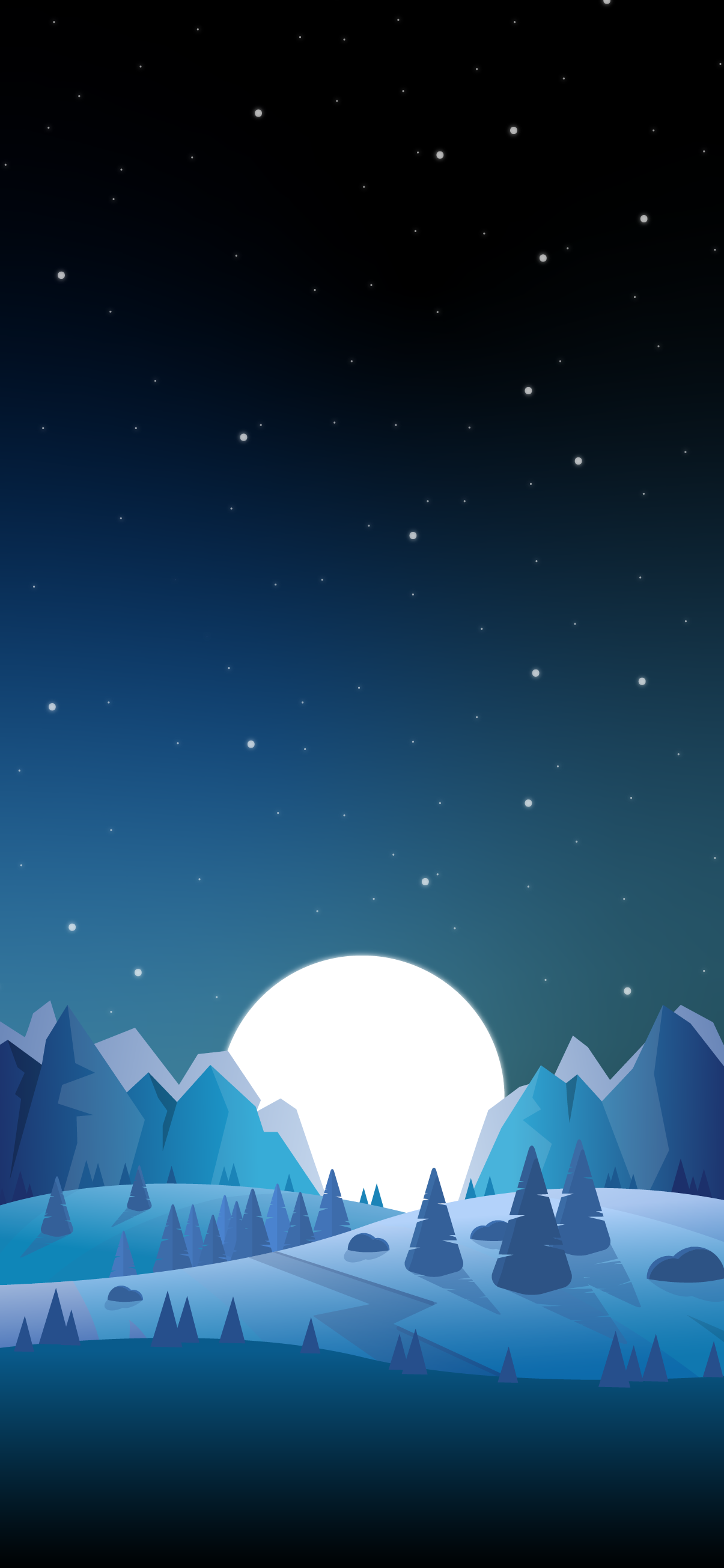 Cool iphone wallpaper moon night