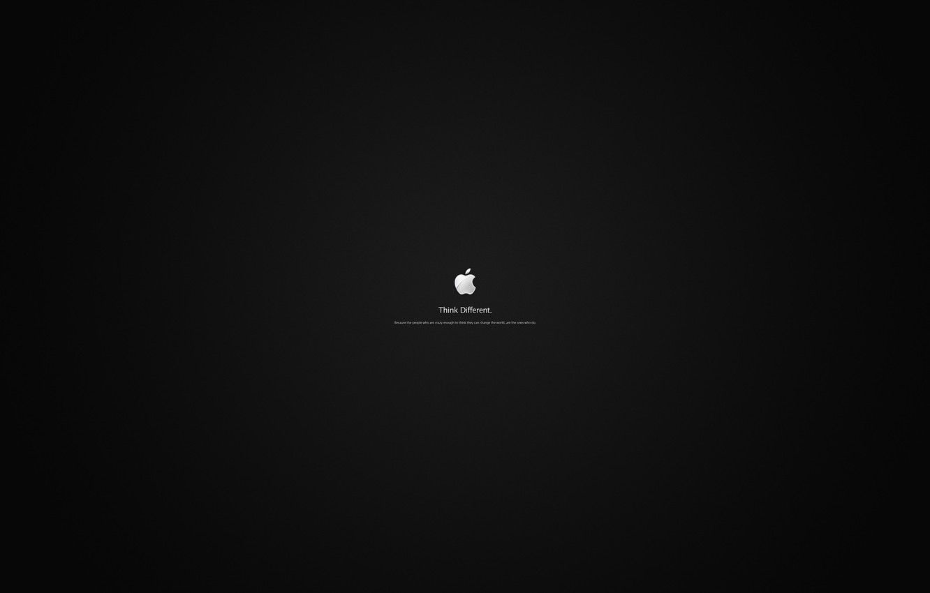 Wallpapers apple, Apple, minimalism, logo, words image for desktop, section hi