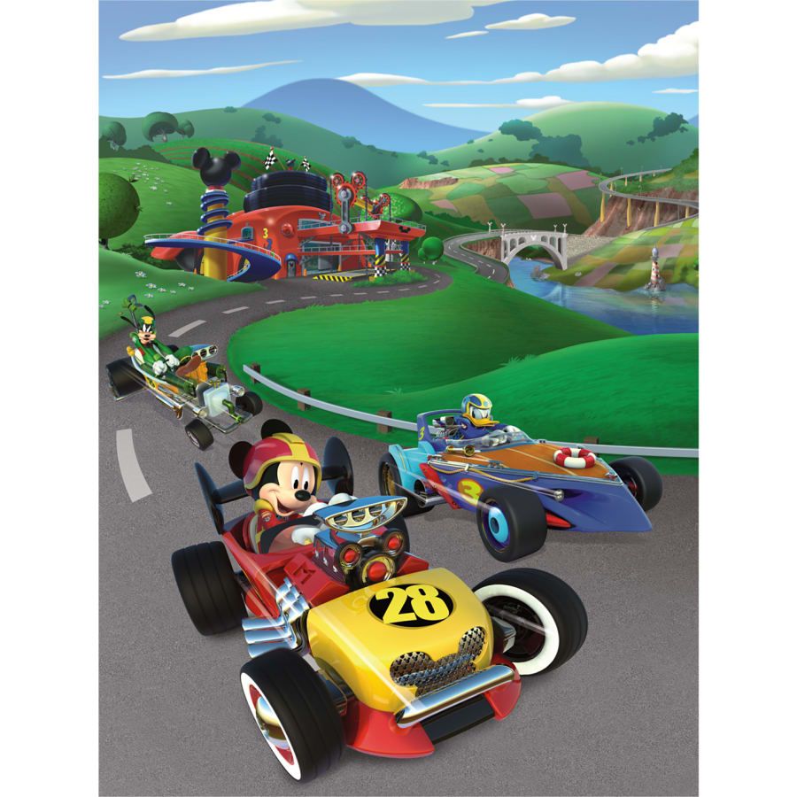 Mickey And The Roadster Racers Background