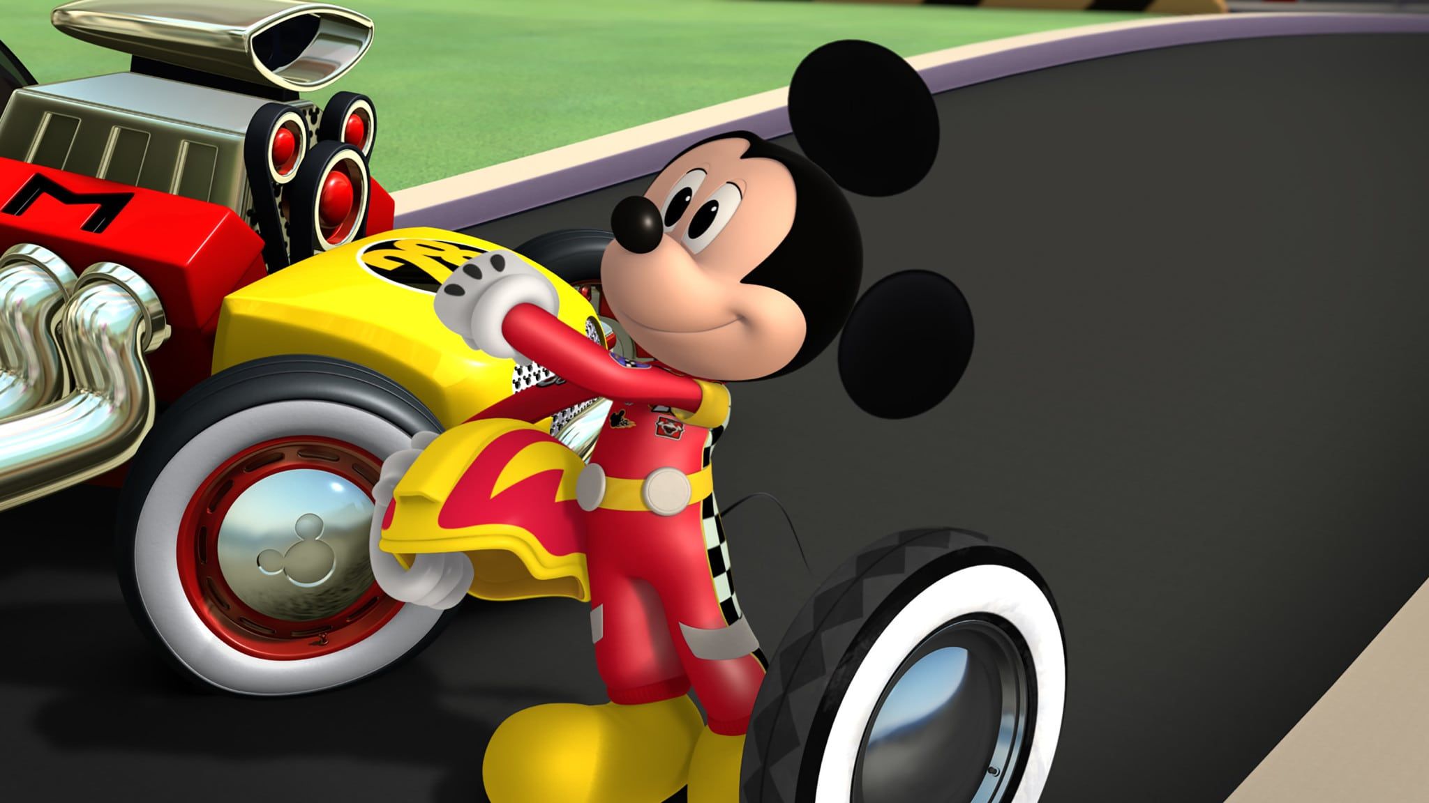 Motoring Mickey