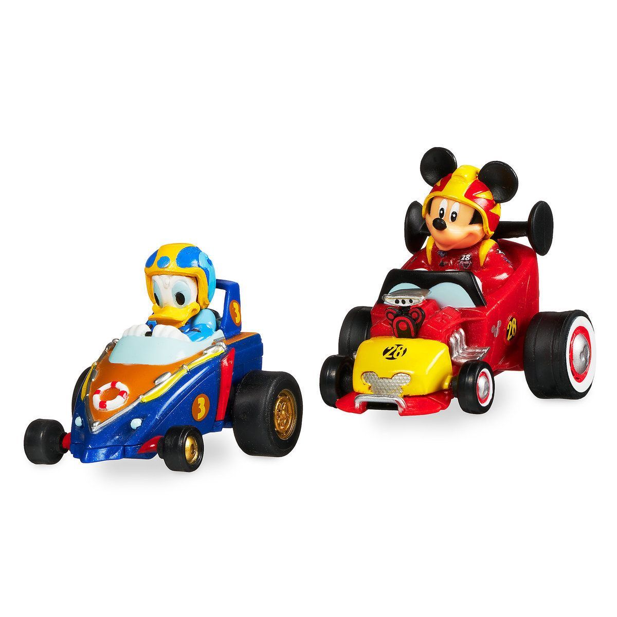 Mickey and the Roadster Racers Pullback Racers Set Mouse & Donald Duck. Disney merchandise, Disney store, Disney shop