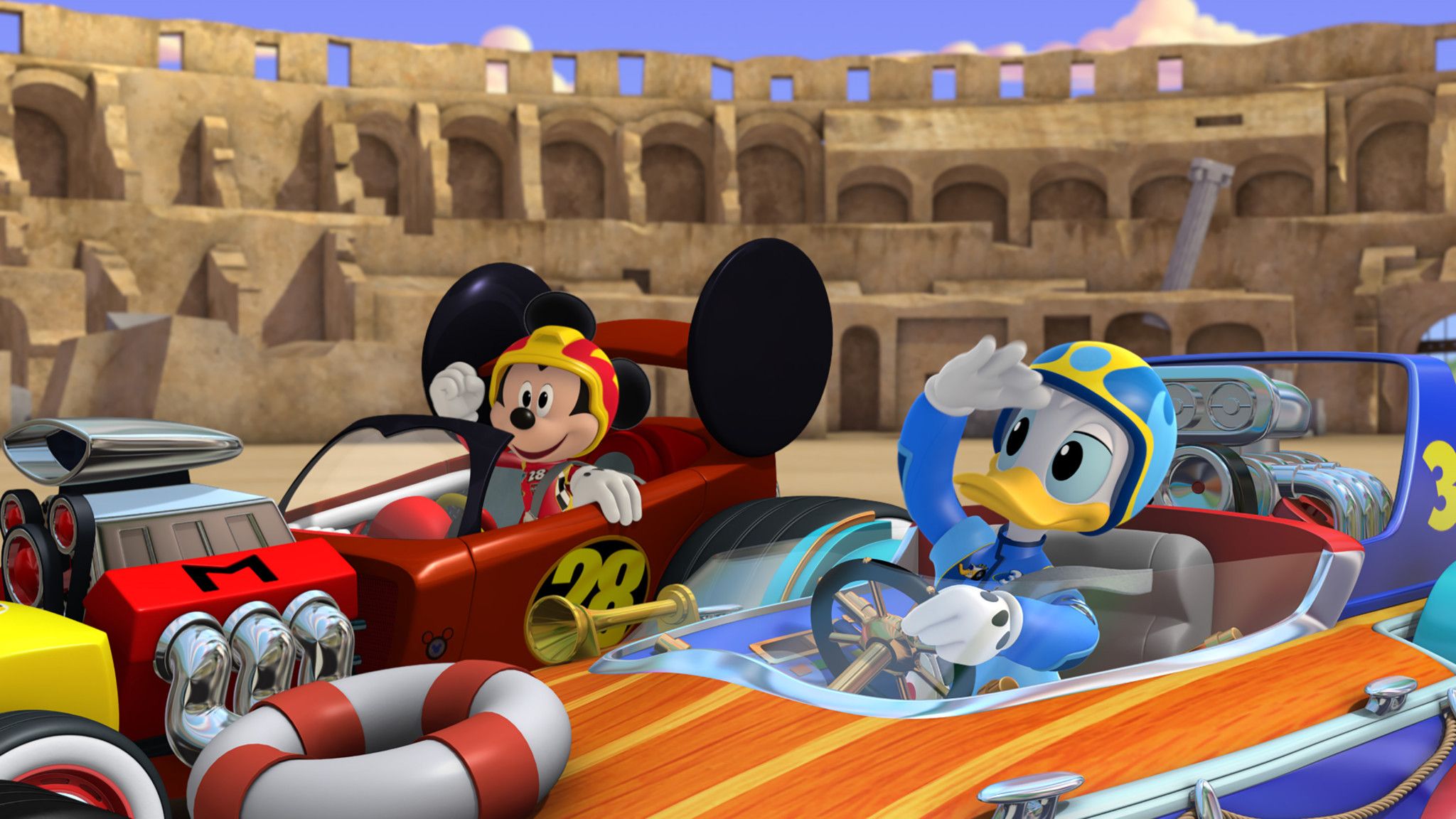 Mickey and the Roadster Racers' Brings the Speed With Jay Leno, Danica Patrick, Jeff Gordon and more
