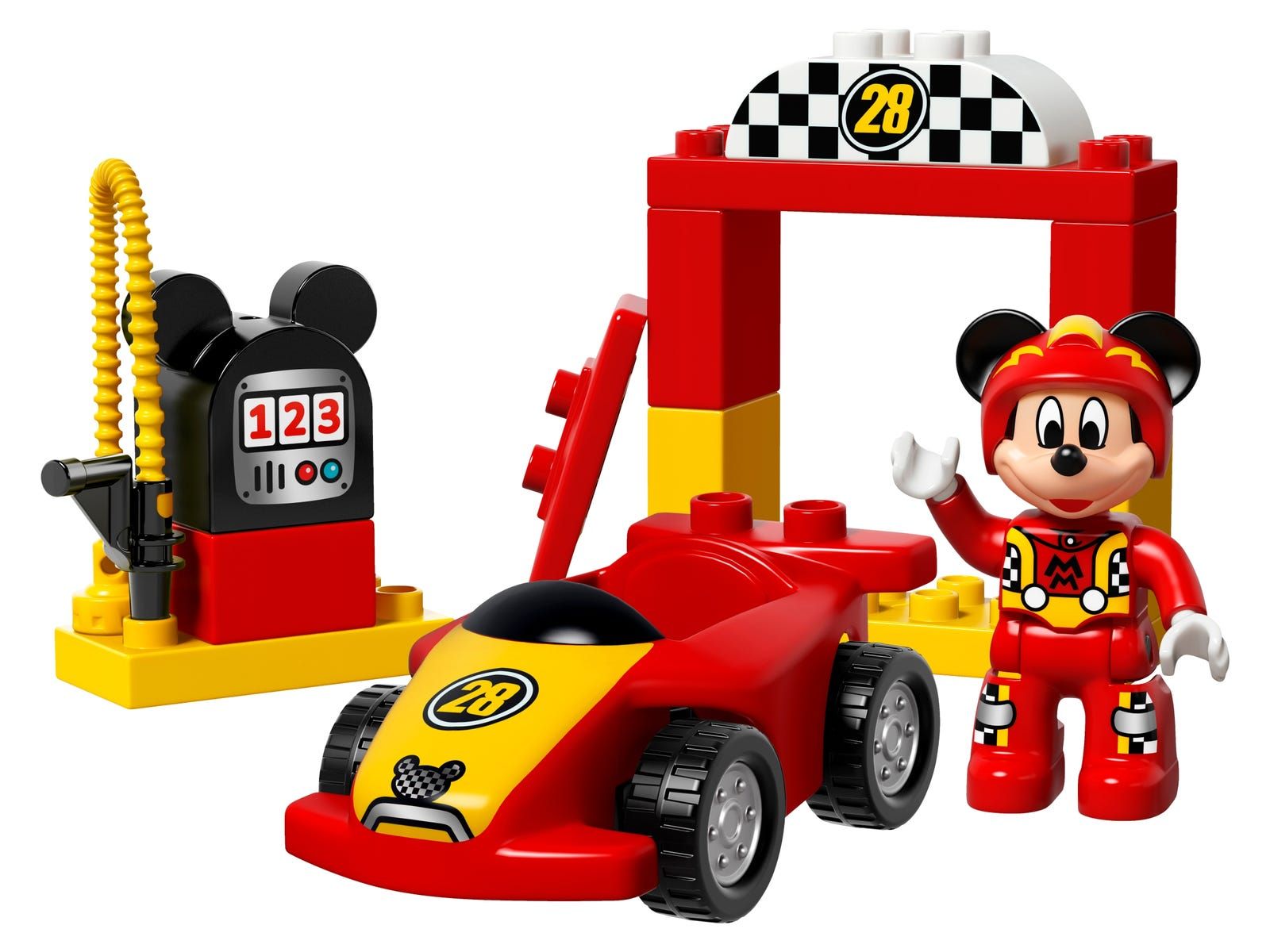 Mickey Racer 10843. DUPLO®. Buy online at the Official LEGO® Shop US