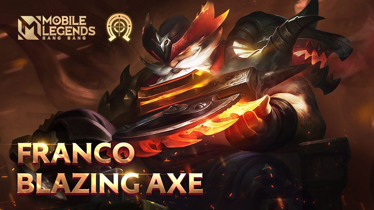 FRANCO New Blazing Bounties Skin. Blazing Axe. Mobile Legends: Bang Bang