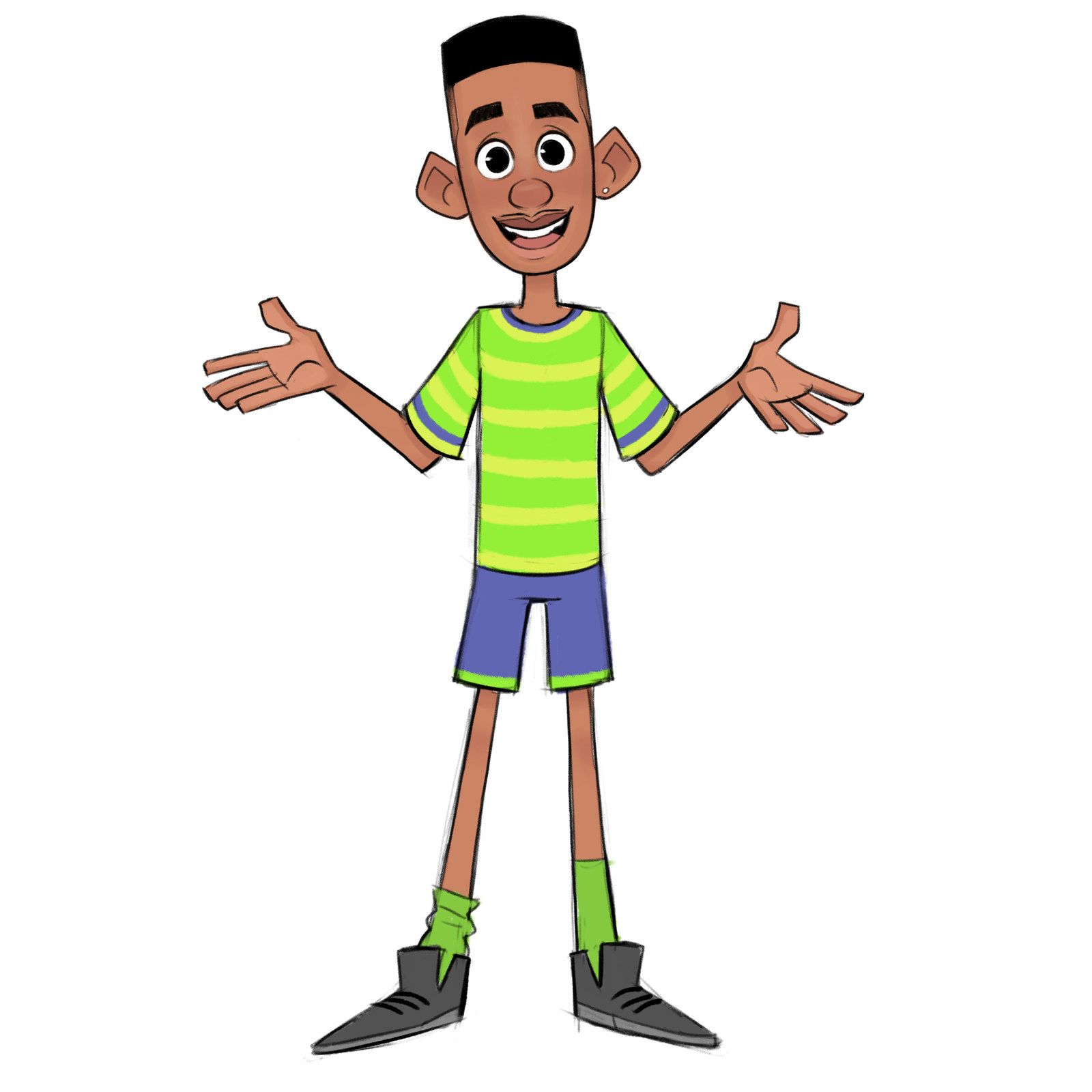 Fresh Prince Cartoon Wallpapers Wallpaper Cave