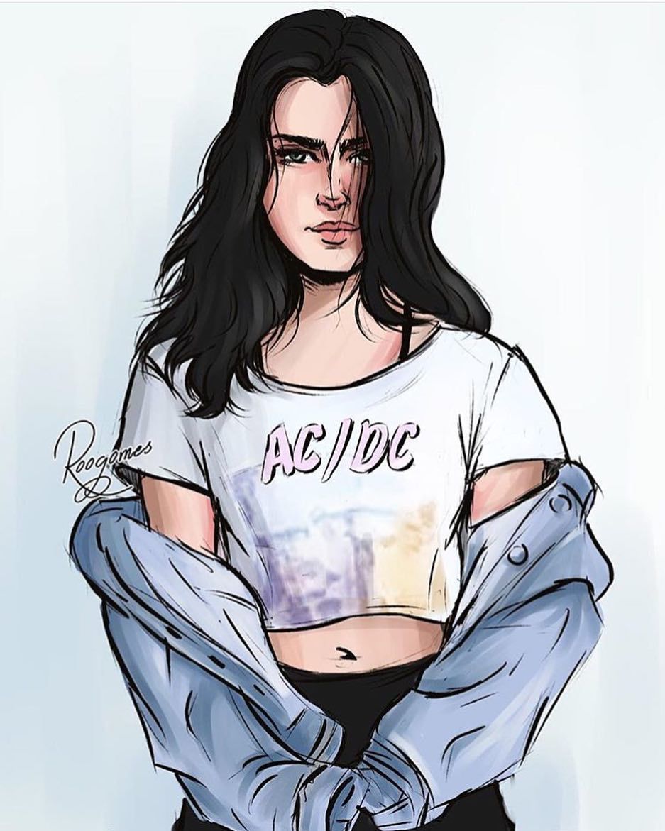 Instagram photo • Apr 23, 2016 at 11:48pm UTC. Lauren jauregui, Girls cartoon art, Girls characters