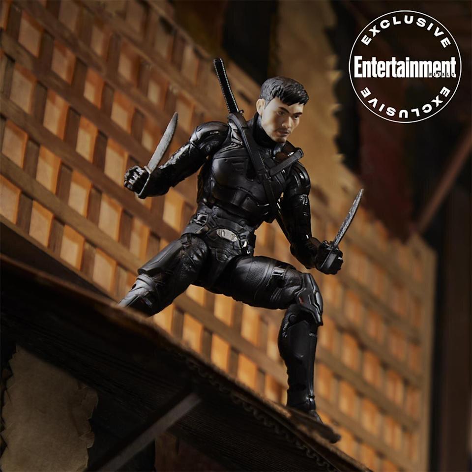 Henry Golding's Snake Eyes Revealed In New Movie Accurate Hasbro Toys
