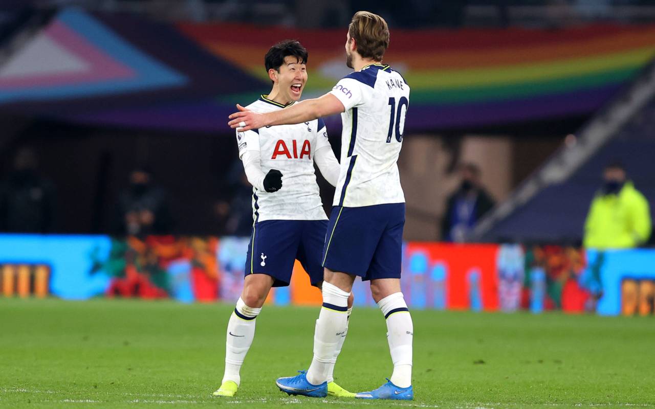 Kane and Son make history during Tottenham win over Palace