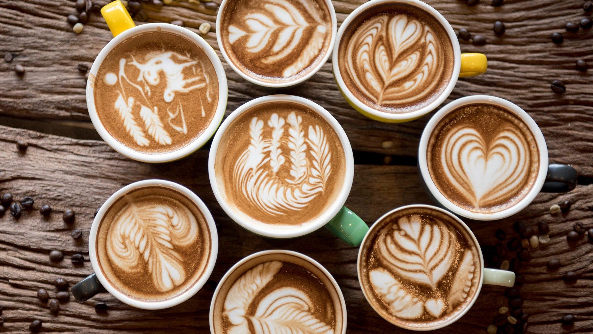 Coffee Art Wallpapers Wallpaper Cave