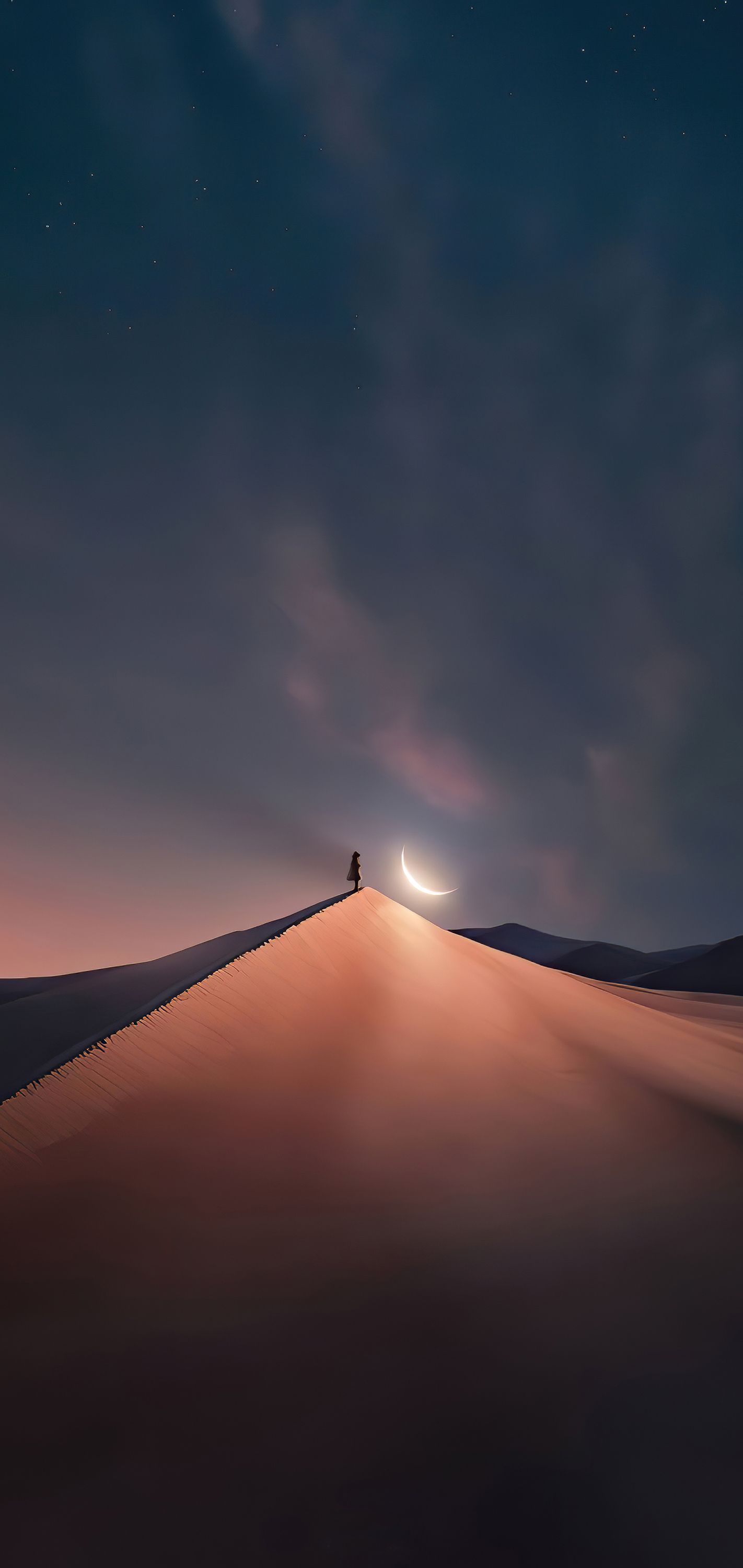 beautiful night sky wallpaper for iPhone to download