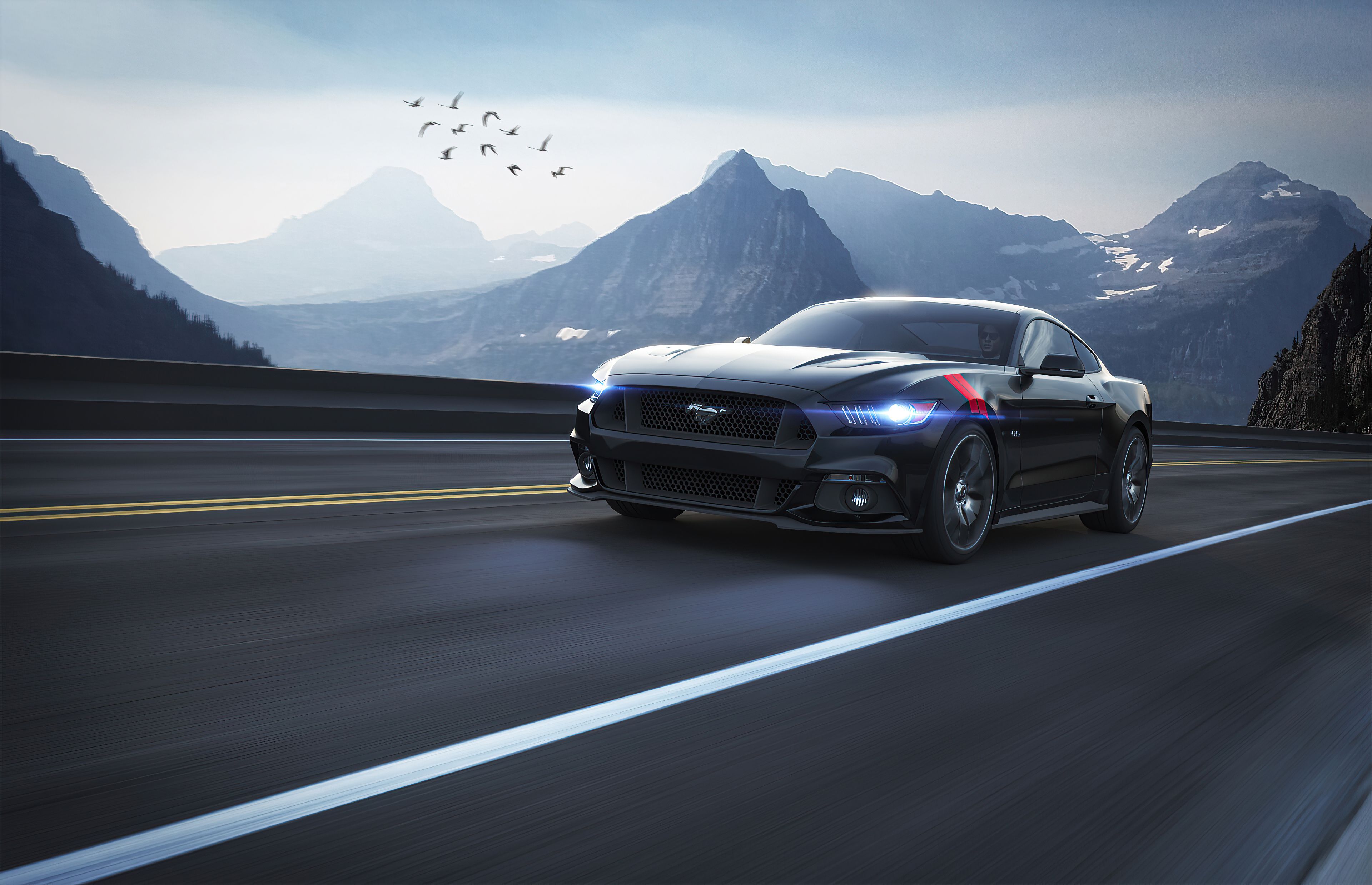 Black Ford Mustang 4k 2020 Nexus Samsung Galaxy Tab Note Android Tablets HD 4k Wallpaper, Image, Background, Photo and Picture