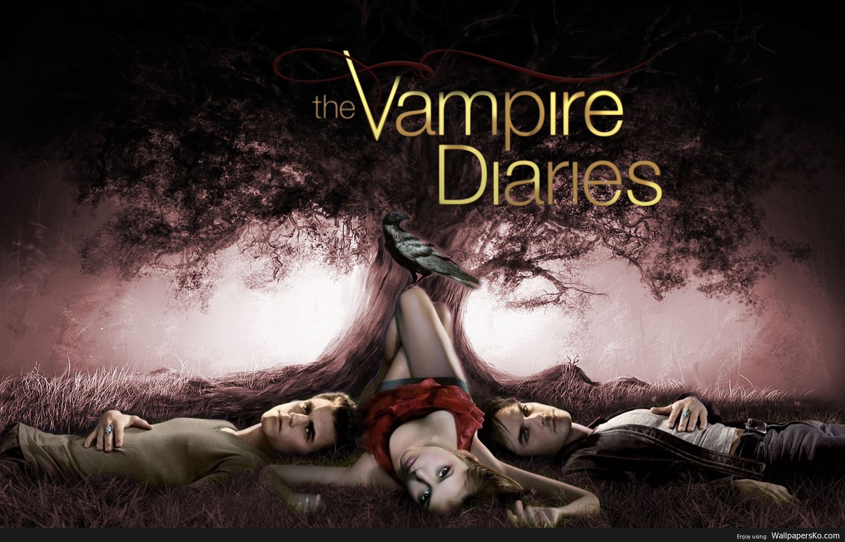 The Vampire Diaries Logo Wallpaper /the Vampire Diaries Logo Wallpa. The Vampire Diaries Logo, Vampire Diaries Wallpaper, Vampire Diaries