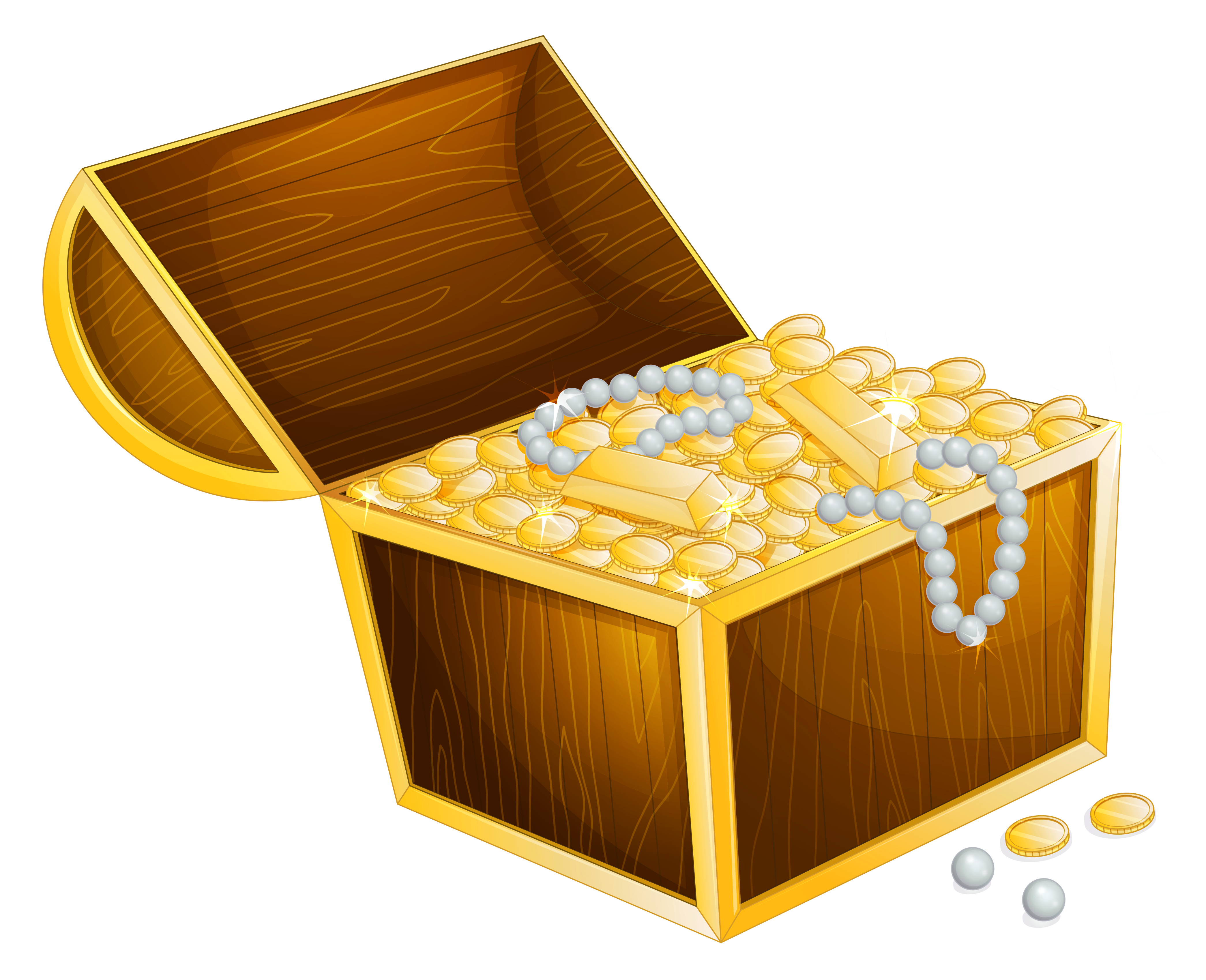 Transparent Treasure Chest PNG Picture​-Quality Image and Transparent PNG Free Clipart