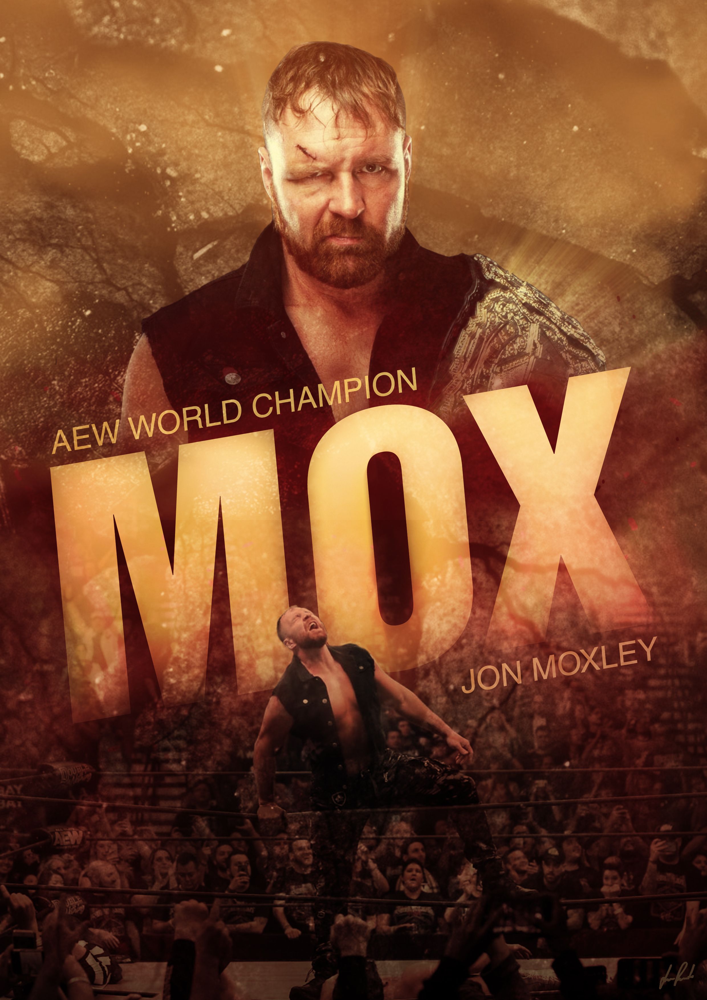 AEW. Jon Moxley. Wrestling, Wwe divas, Greg lake