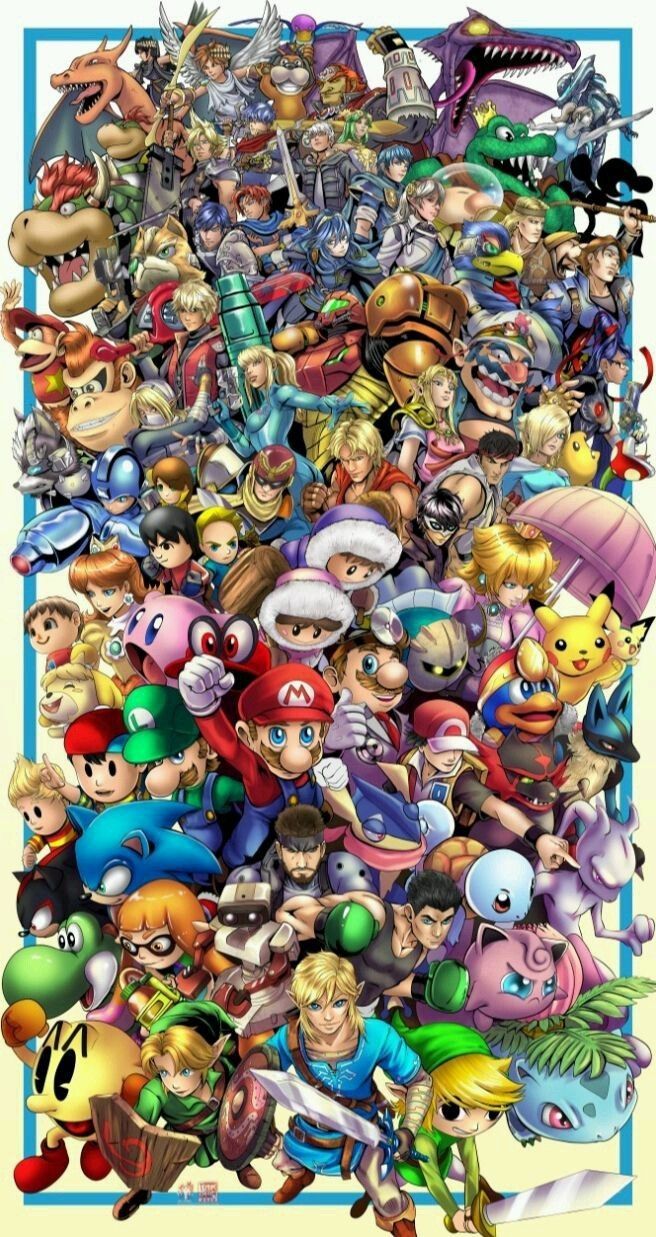 Nintendo Characters Wallpaper Free Nintendo Characters Background