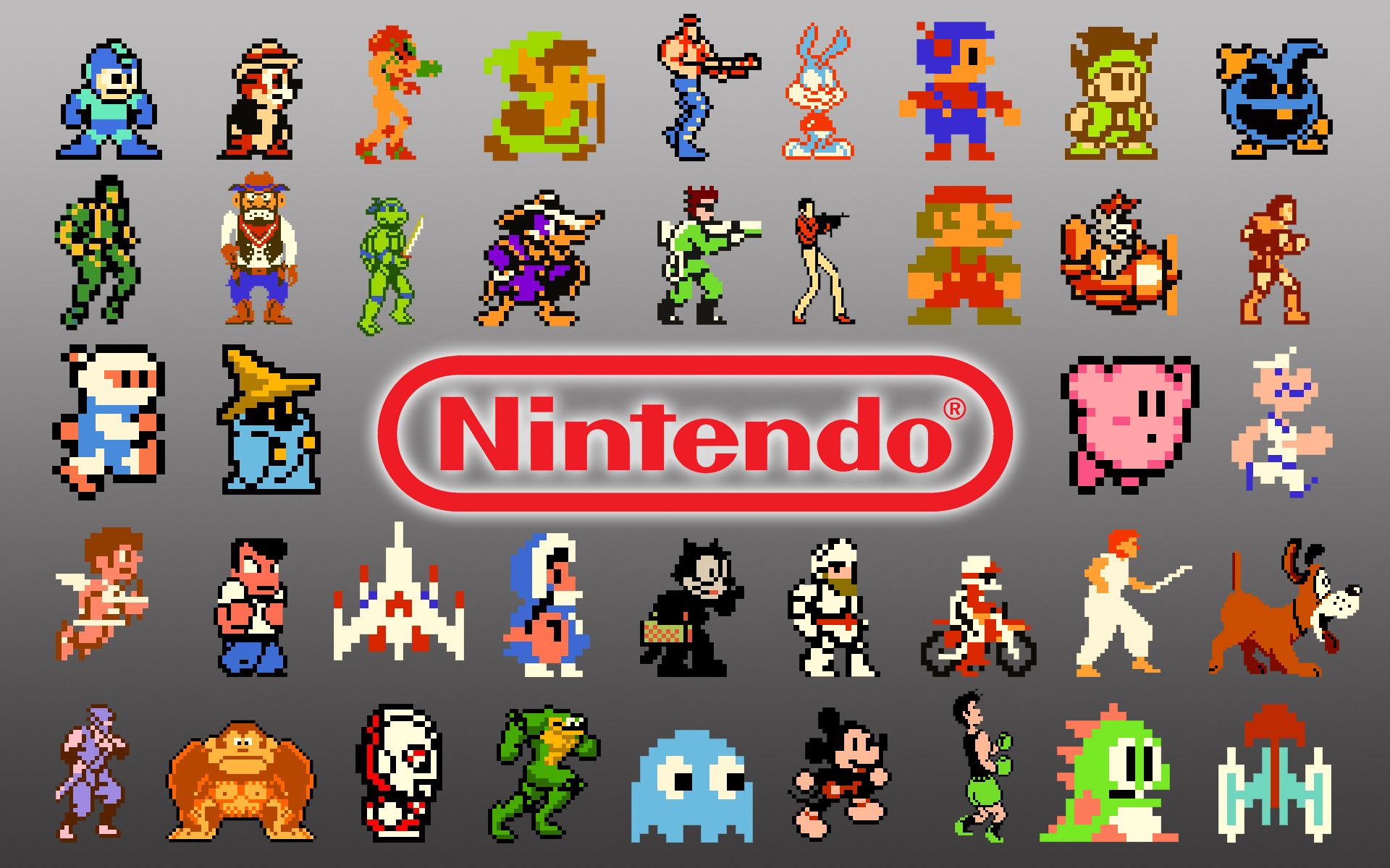 Nintendo Collage Wallpapers Wallpaper Cave