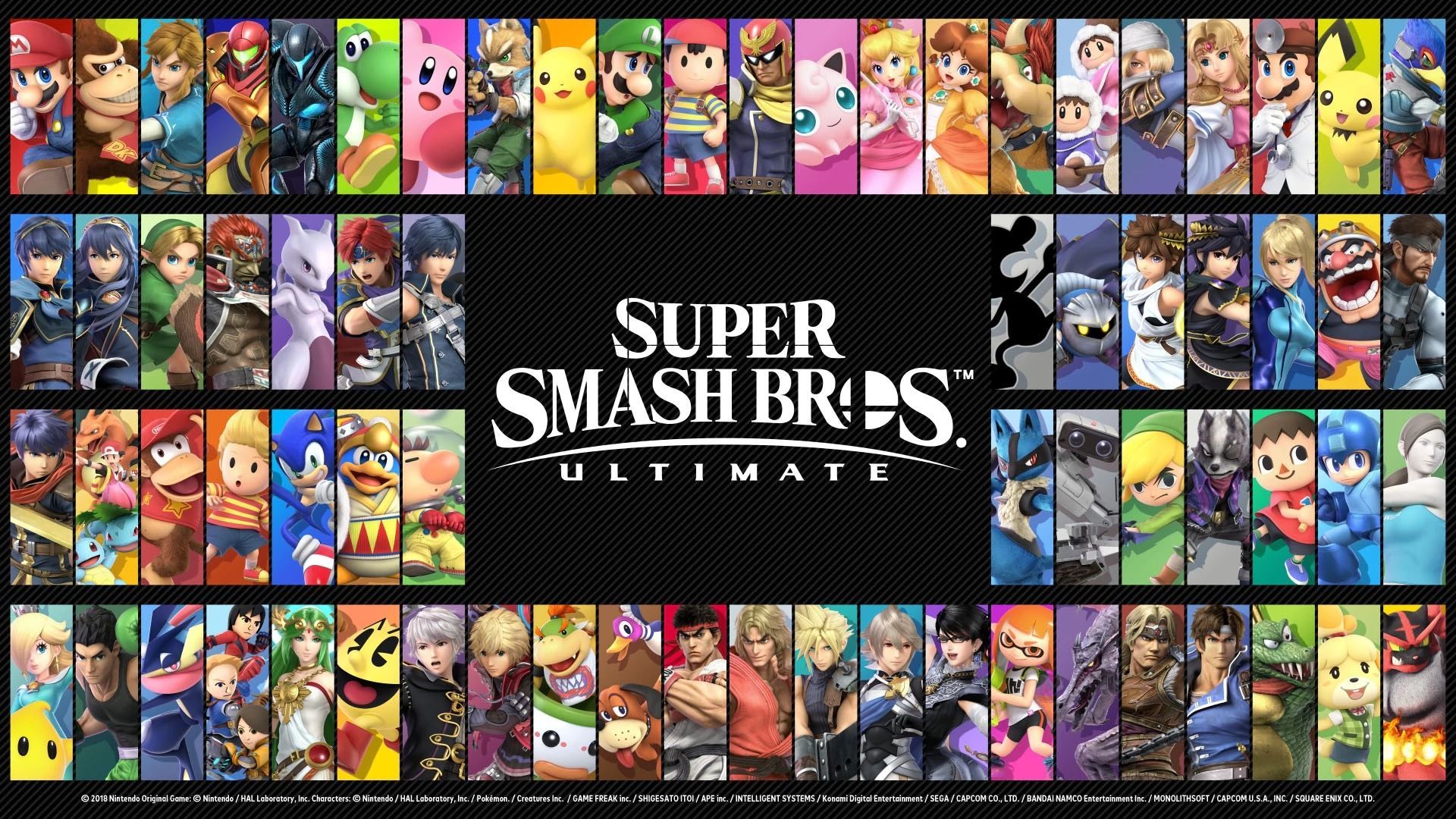 Smash Brothers Switch Wallpaper