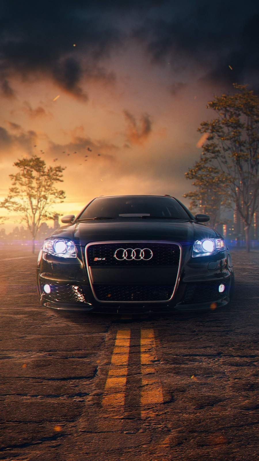 Audi RS4 iPhone Wallpaper Free Audi RS4 iPhone Background