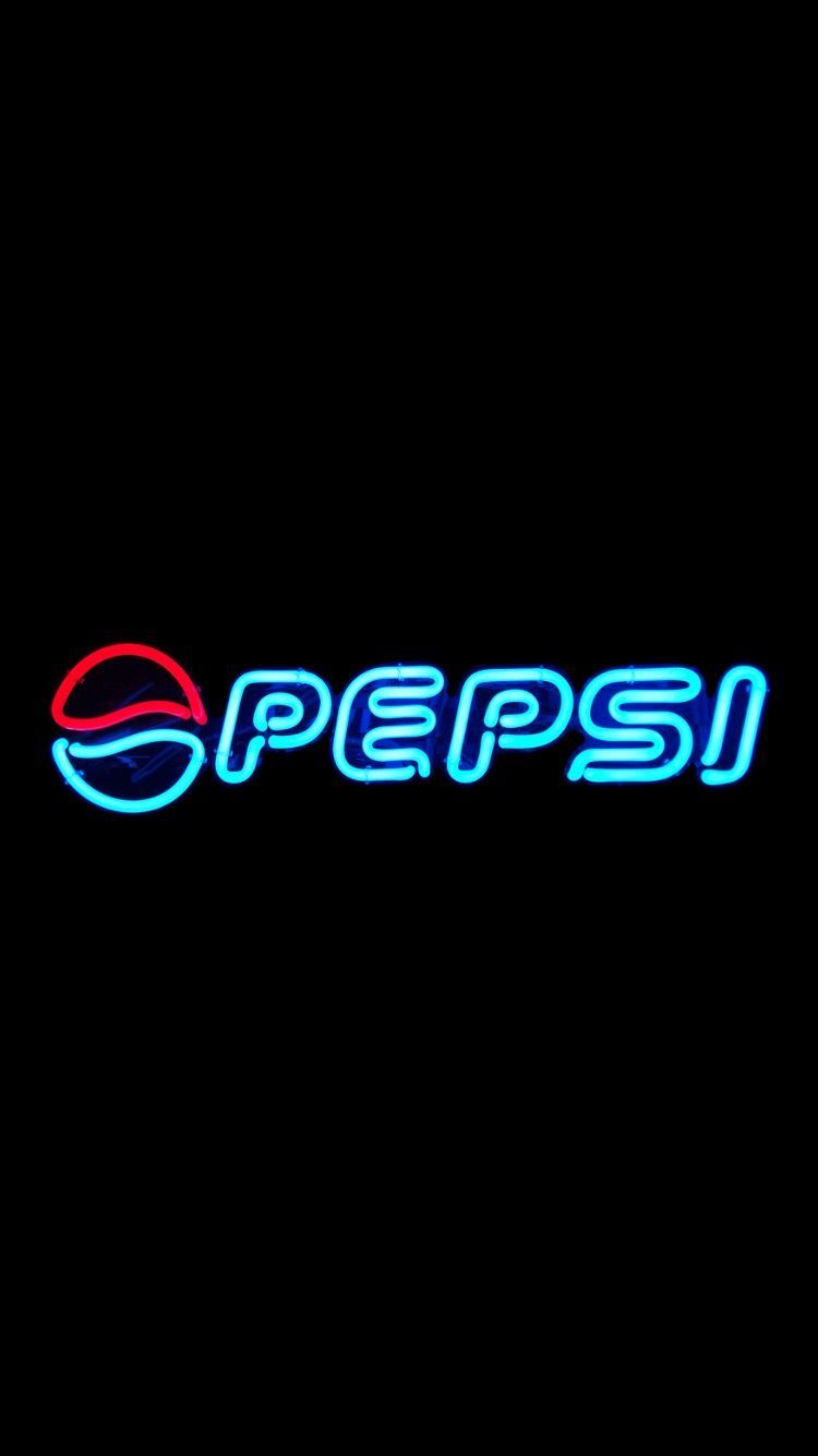 neon #neonlights #pepsi #wallpaper #neonwallpaper. Neon wallpaper, Pepsi vintage, Pepsi logo