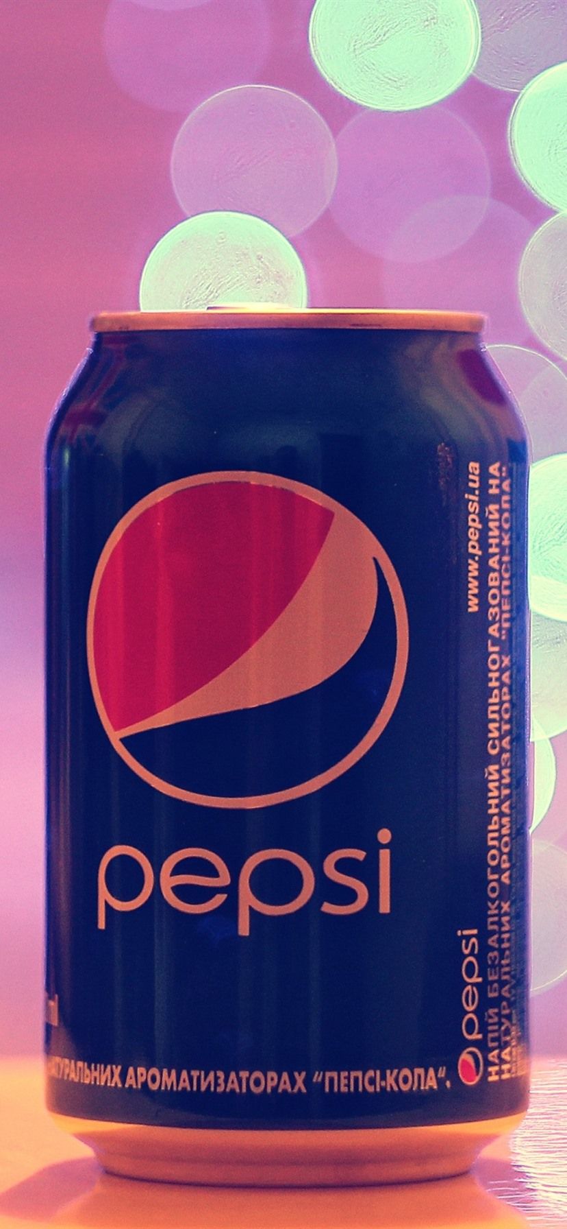 Pepsi Cola, Light Circles 828x1792 IPhone 11 XR Wallpaper, Background, Picture, Image