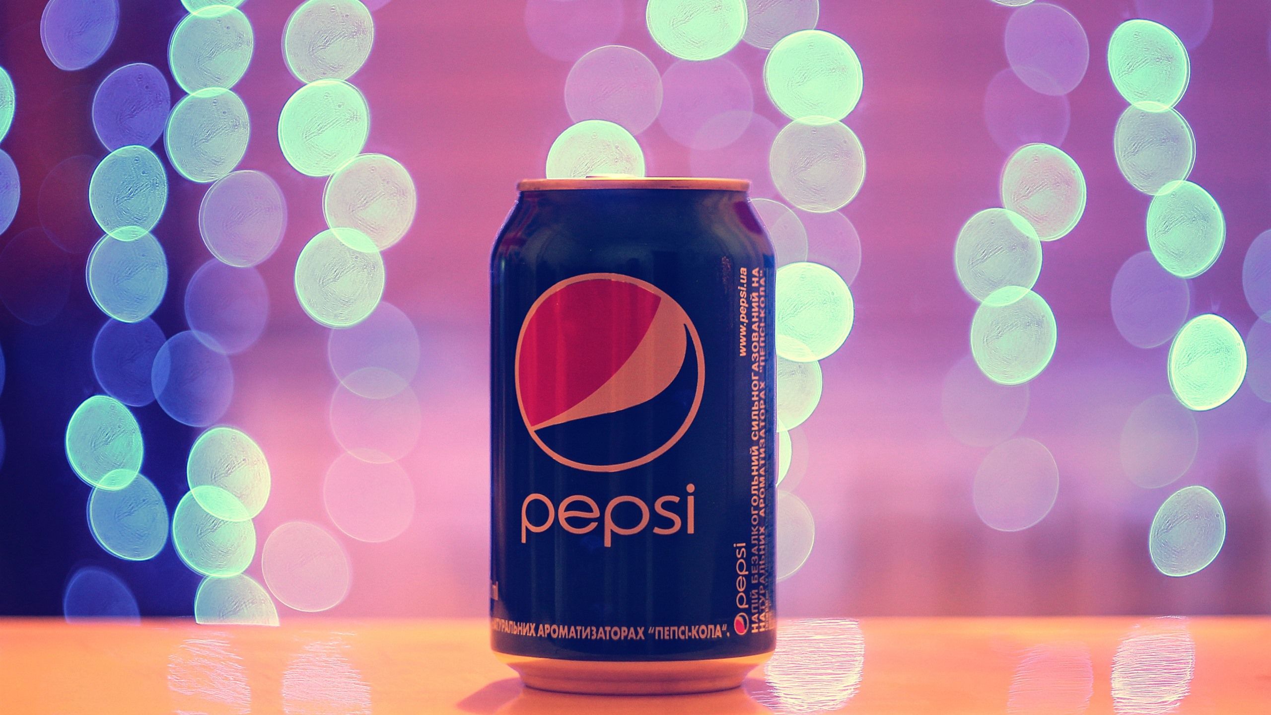 Wallpaper Pepsi cola, light circles 2880x1800 HD Picture, Image