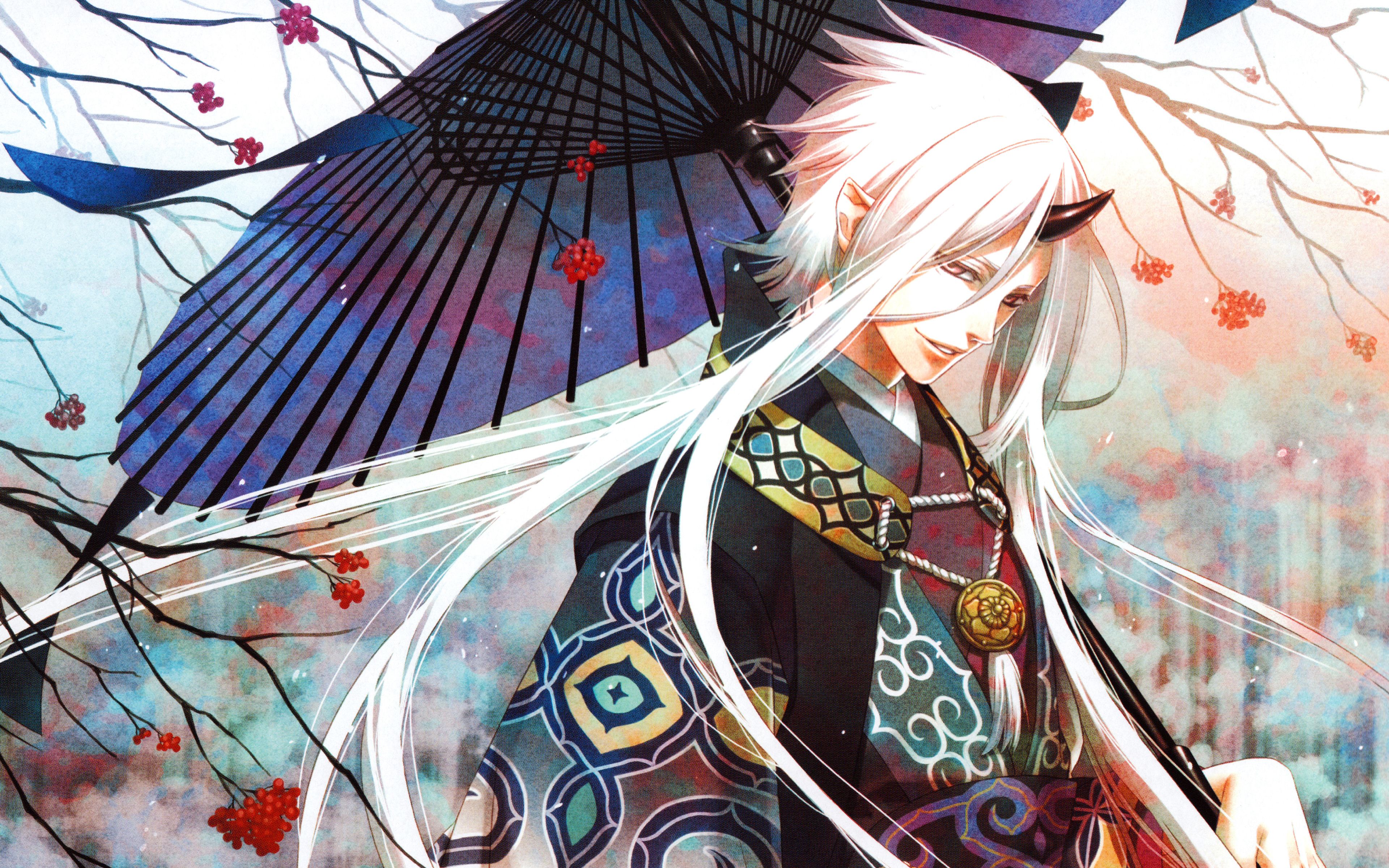Download wallpaper Hiiro No Kakera, Yuuichi Komura, Japanese anime, manga, 4k for desktop with resolution 3840x2400. High Quality HD picture wallpaper