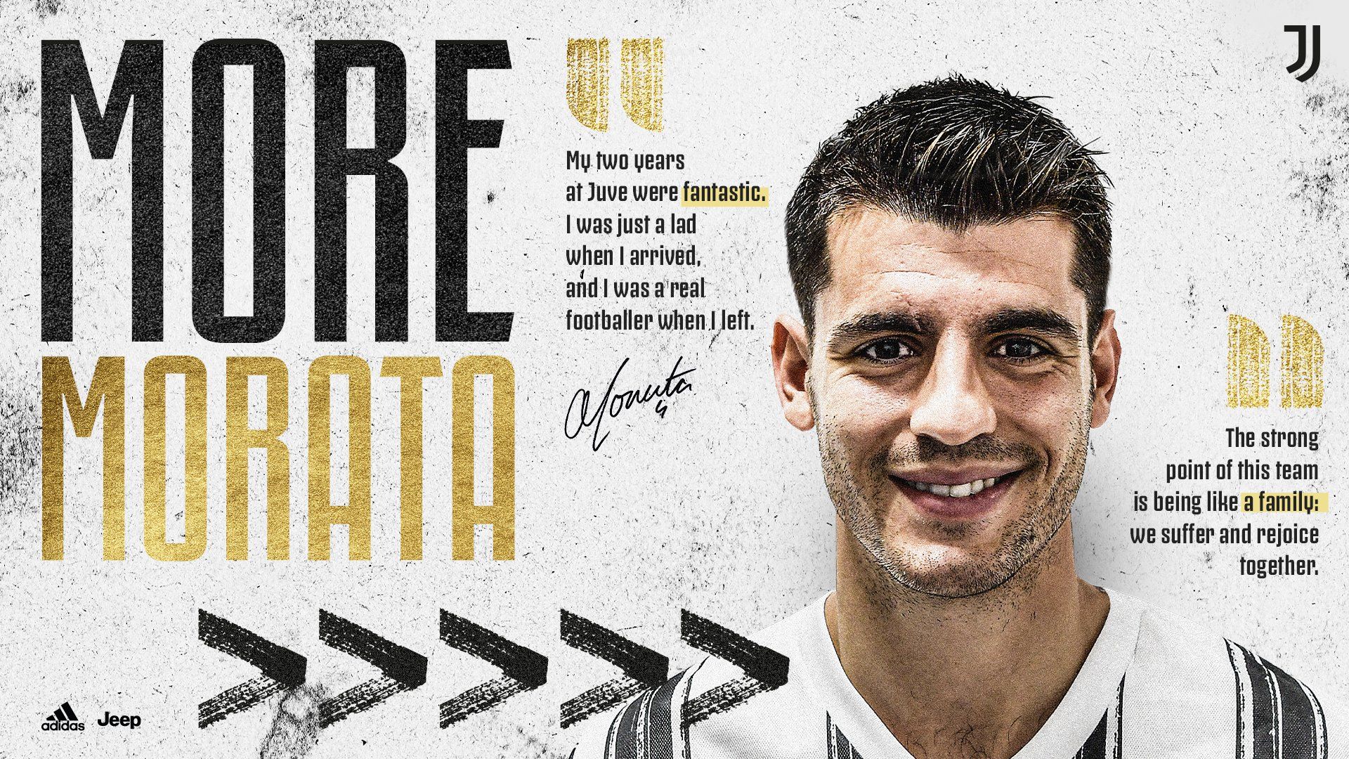 JuventusFC - ✍ OFFICIAL. has returned home! ⚪⚫ ➡️ #MoreMorata #LiveAhead