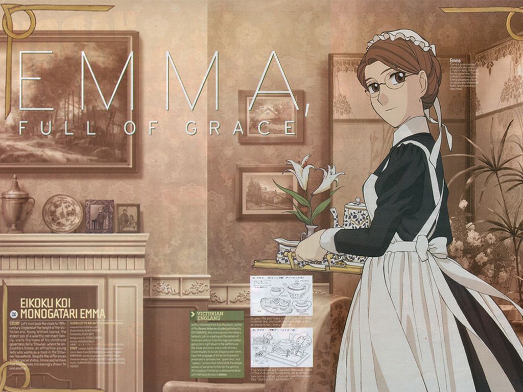 Wallpaper of Emma A Victorian Romance Anime