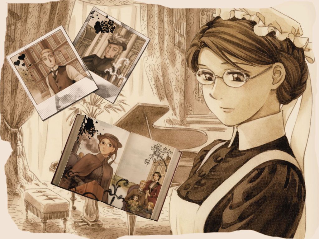 Victorian Romance Emma Wallpaper: Emma and her Memories