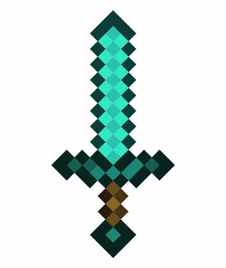 Diamond Sword Sword. Transparent PNG Download