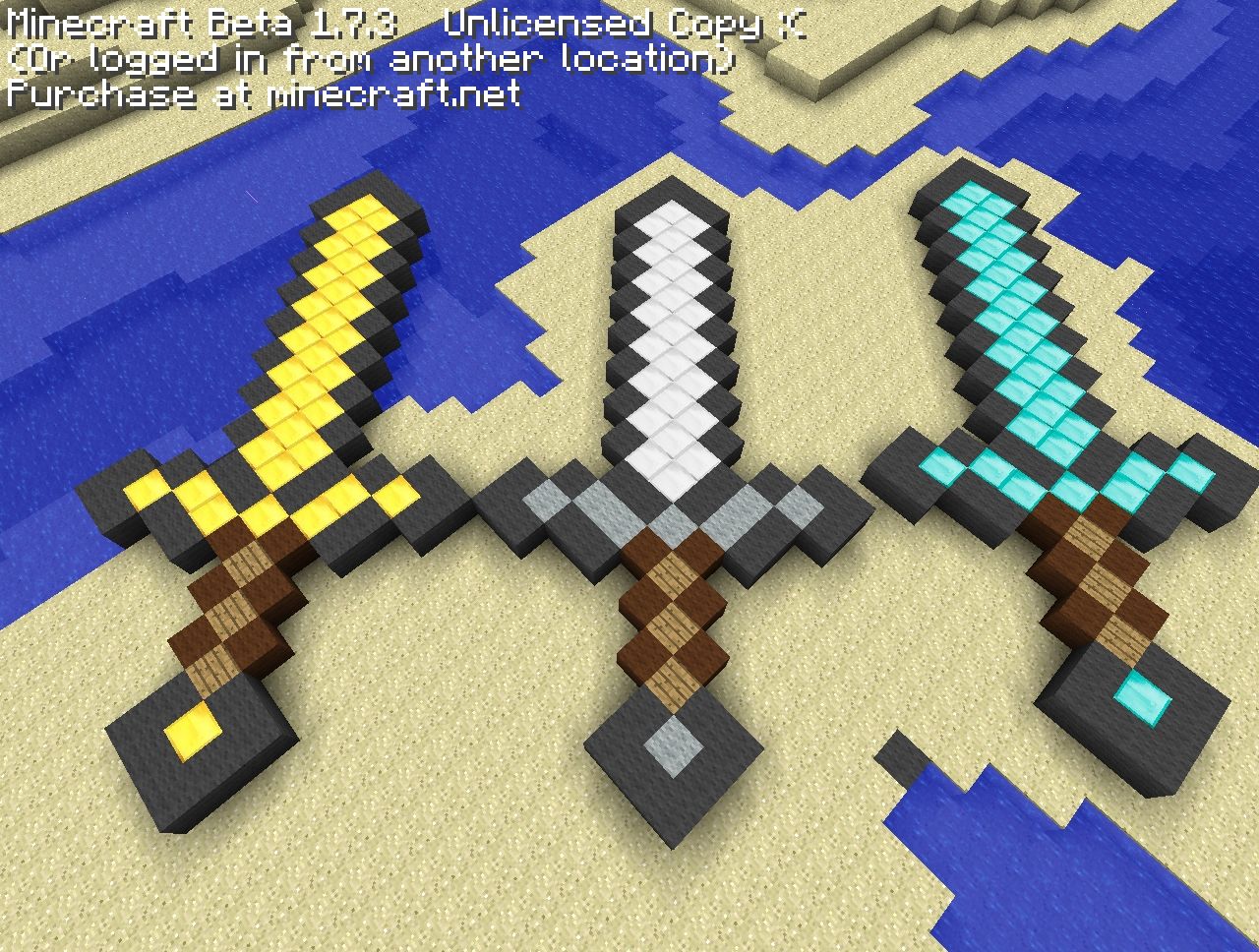 Iron Sword Of Minecraft Wallpapers - Wallpaper Cave