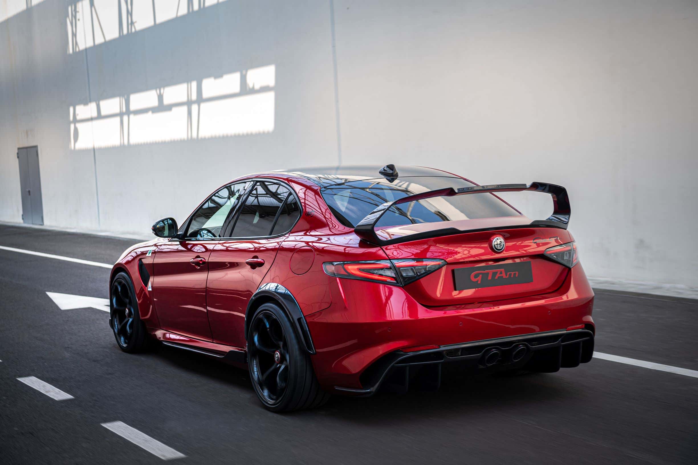 Alfa Romeo GTAm: A 540 HP Giulia With A Giant Wing And Back Seat Delete