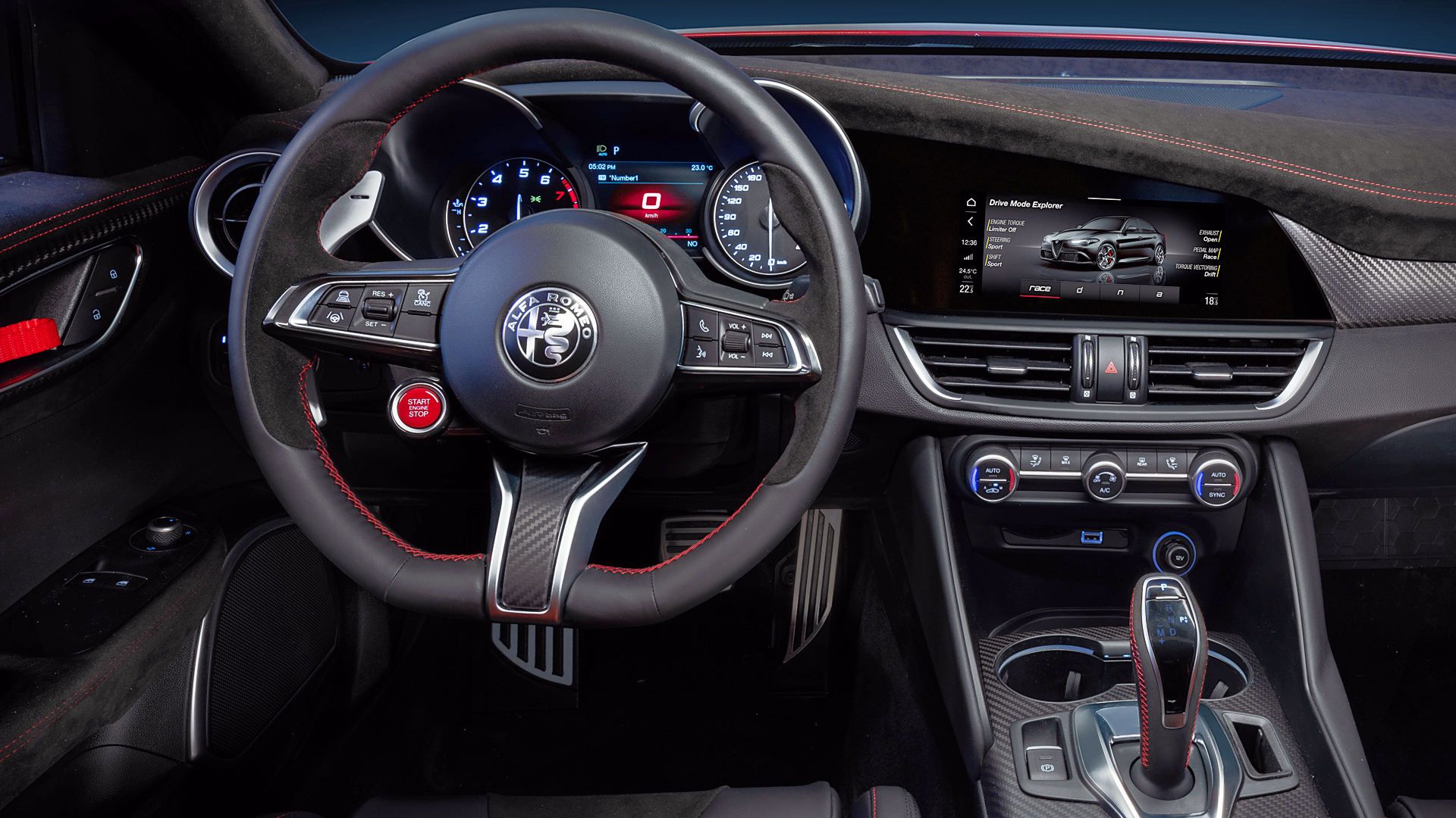 Alfa Romeo Giulia GTA 2021 Interior Wallpaper