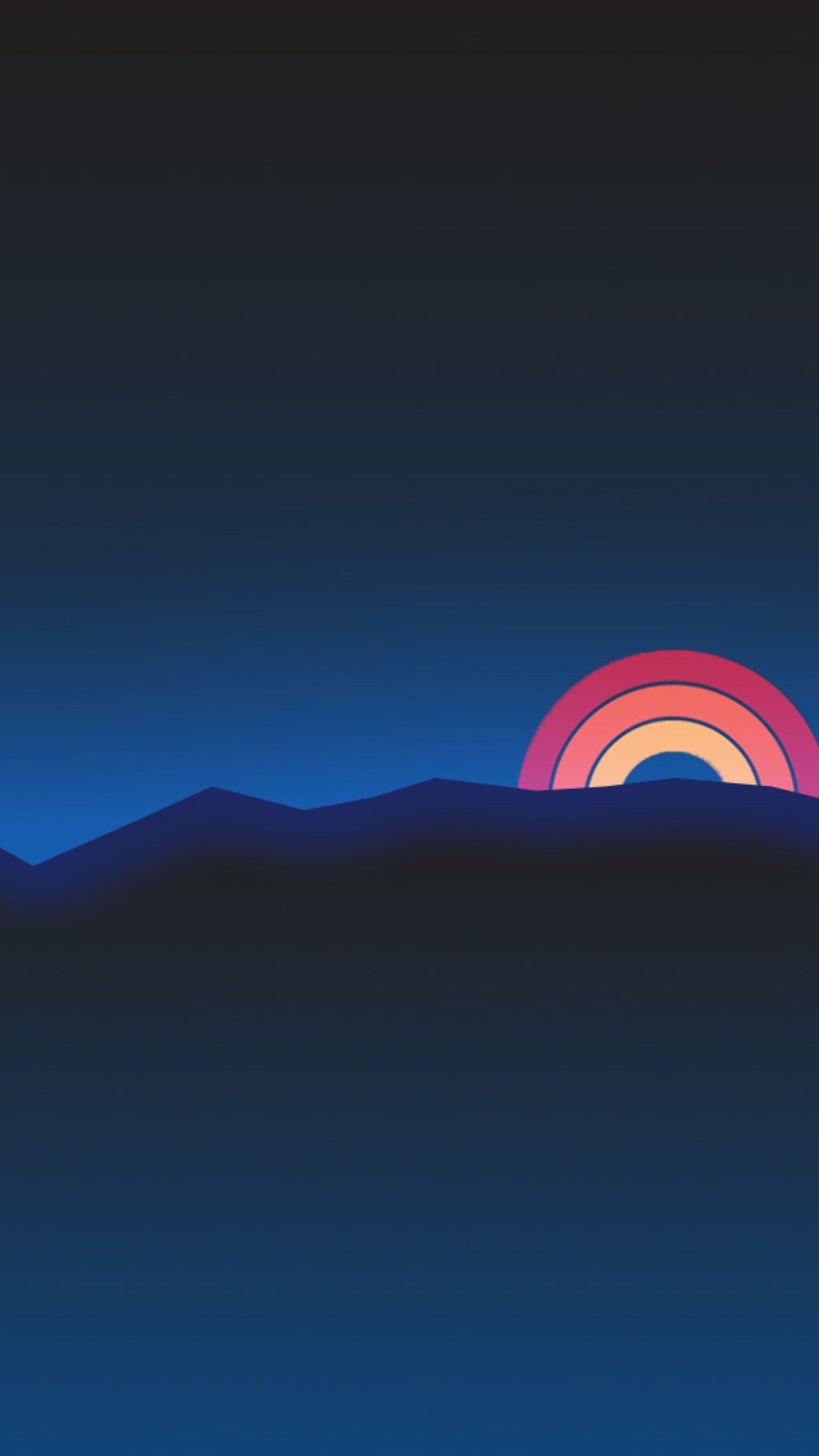 Neon Minimalist iPhone Wallpaper Free Neon Minimalist iPhone Background