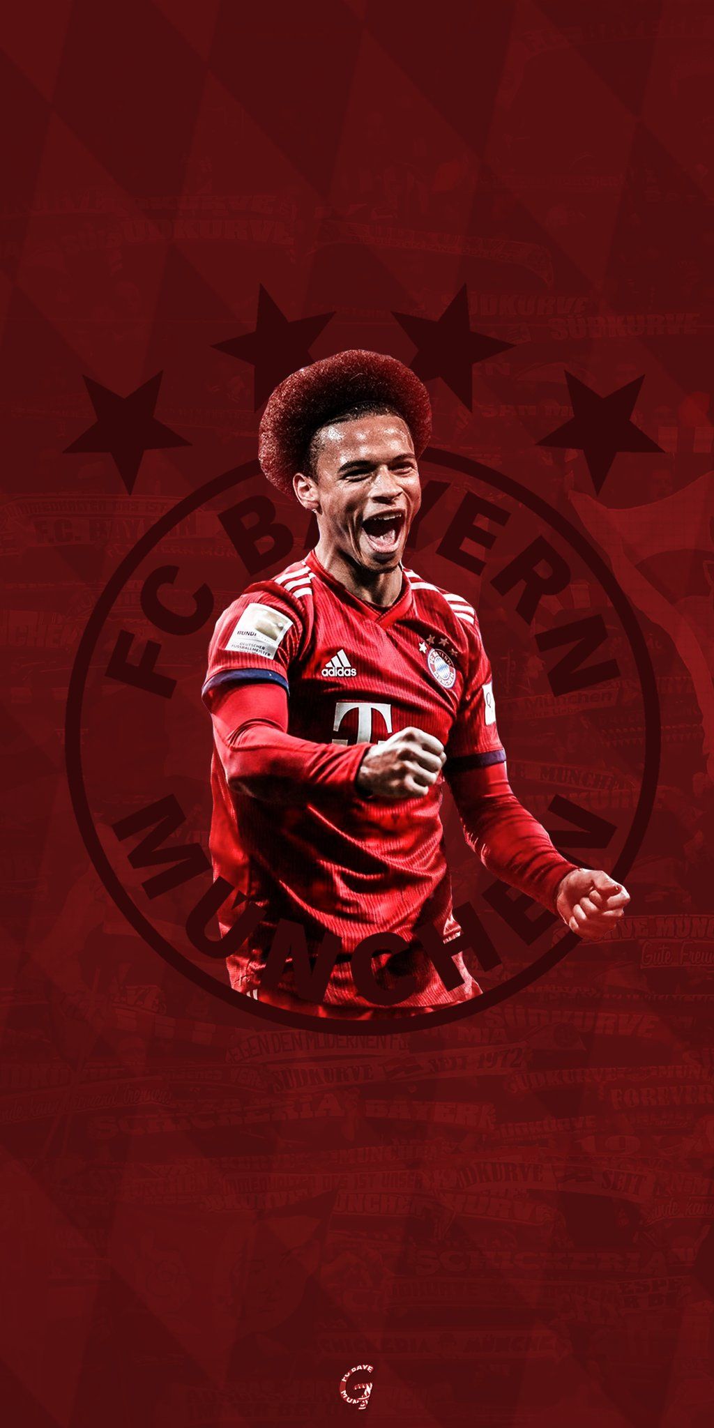 Madara to Bayern München Leroy Sané ⚡. Lockscreen/ wallpaper