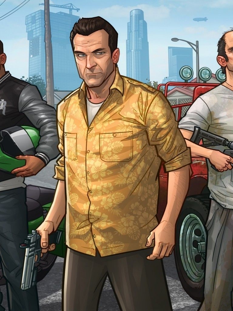 GTA V Michael De Santa Wallpapers - Wallpaper Cave