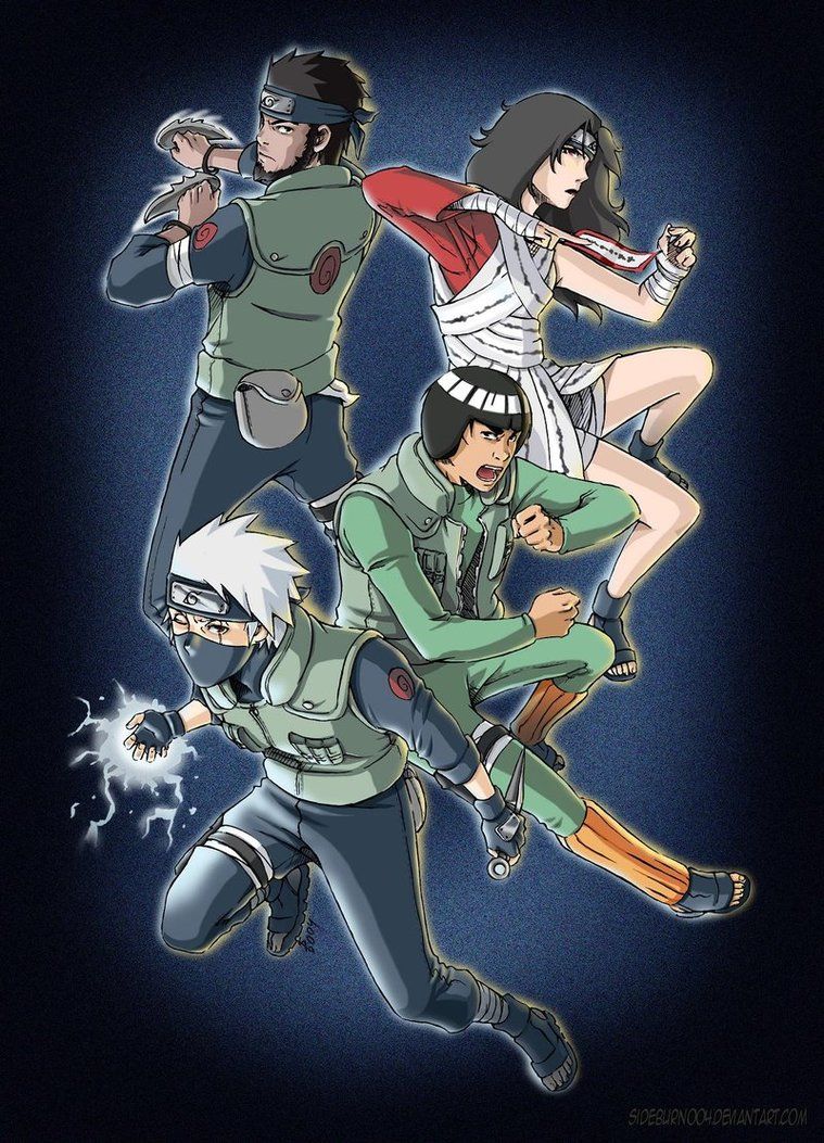 Konoha Power. Naruto Shippuden Anime, Asuma And Kurenai, Naruto Kakashi